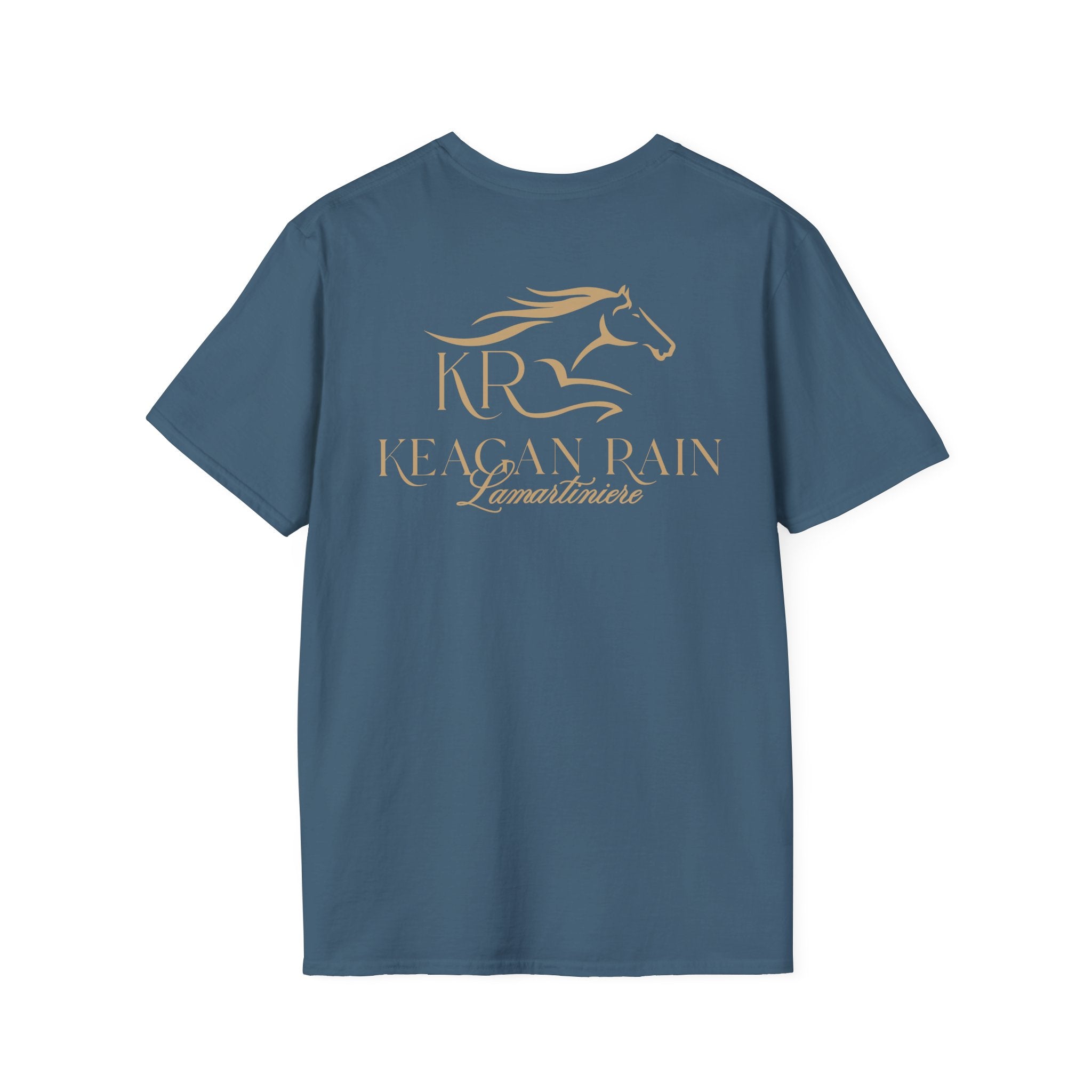 Adult Short Sleeve T-Shirt Gold Imprint