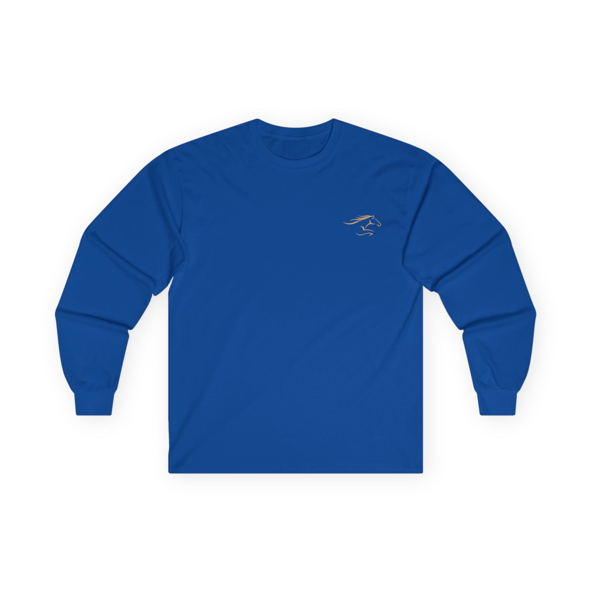 Adult Long Sleeve Gold Imprint