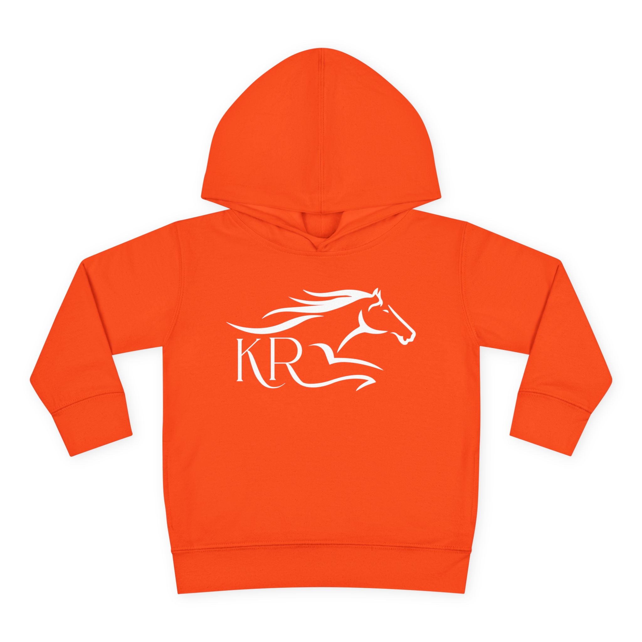 Toddler Hooded Sweatshirt White Imprint