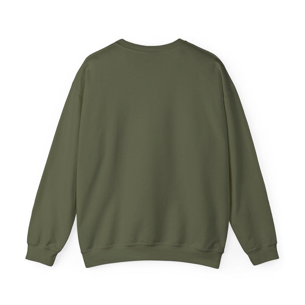 Adult Crewneck Sweatshirt White Imprint
