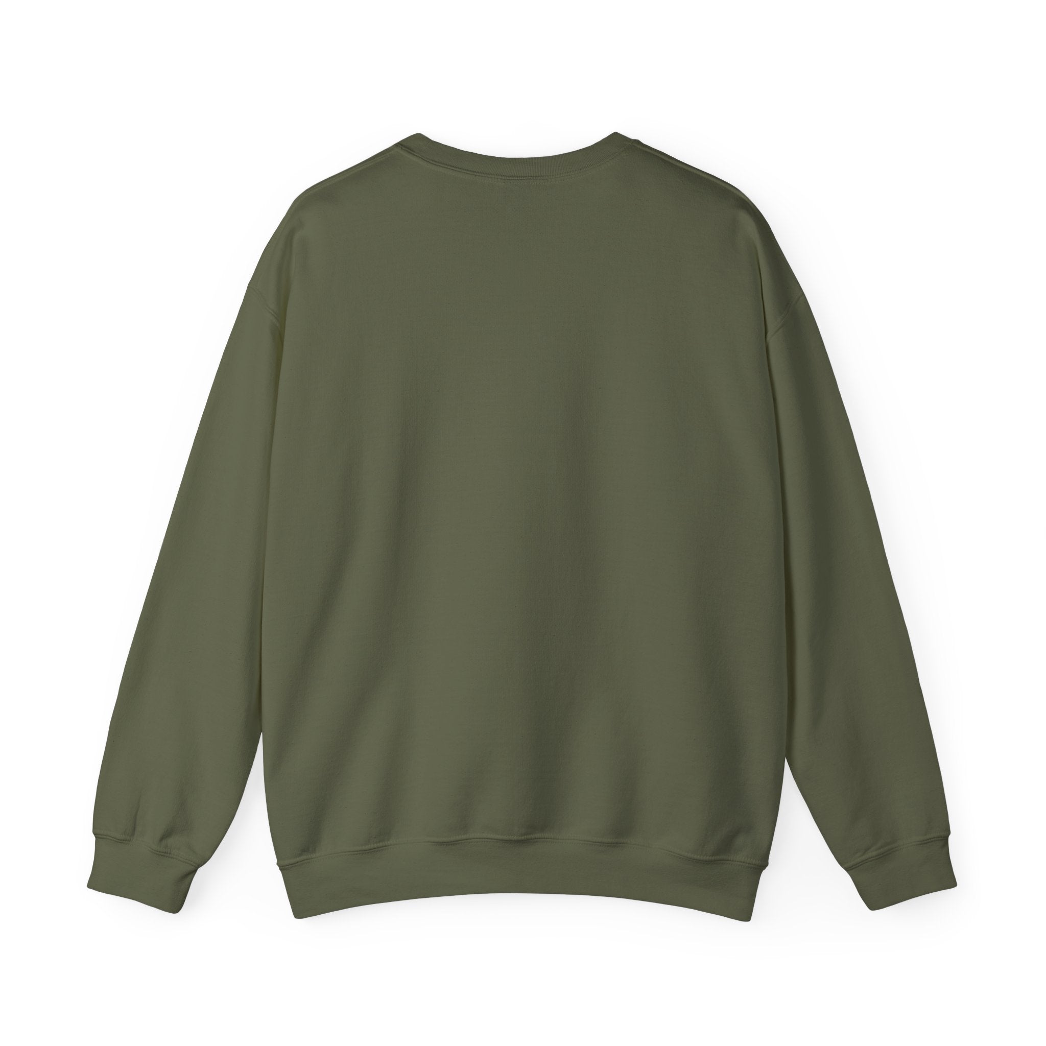 Adult Crewneck Sweatshirt White Imprint