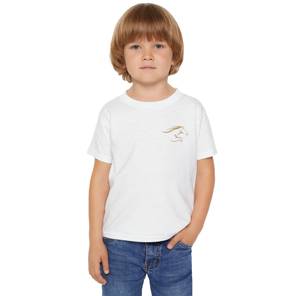 Toddler Short Sleeve T-Shirt Gold Imprint
