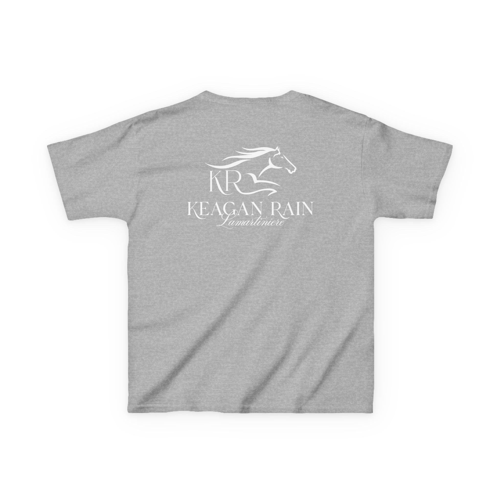Youth Short Sleeve T-Shirt White Imprint