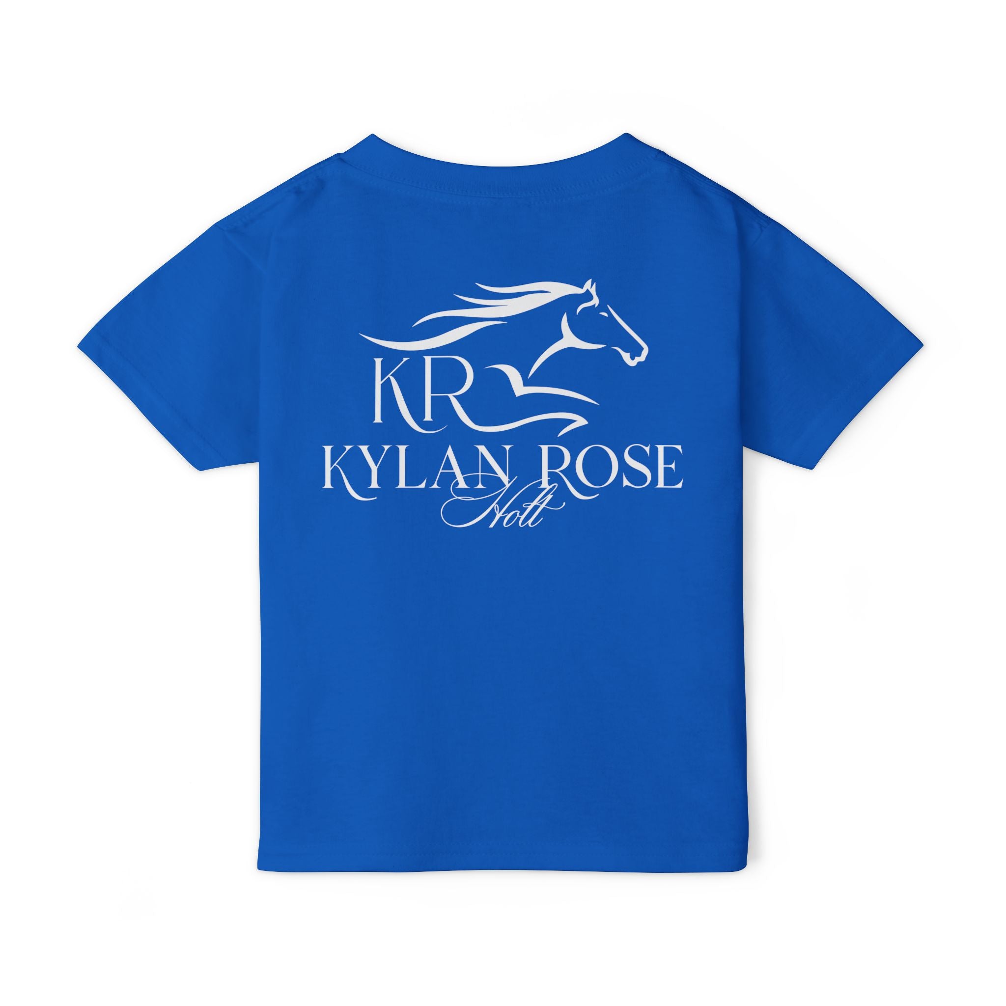 Ky Toddler Short Sleeve T-Shirt White Imprint