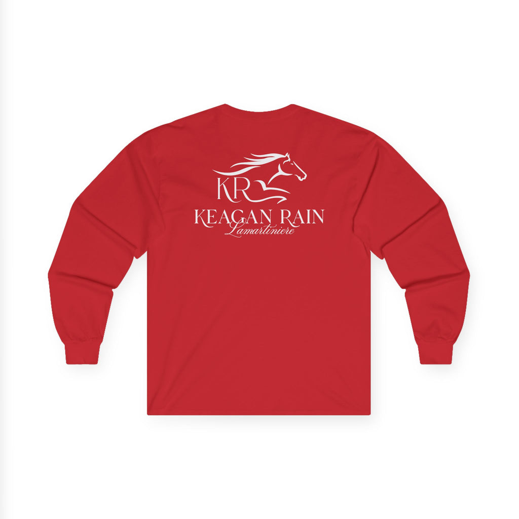 Adult Long Sleeve White Imprint