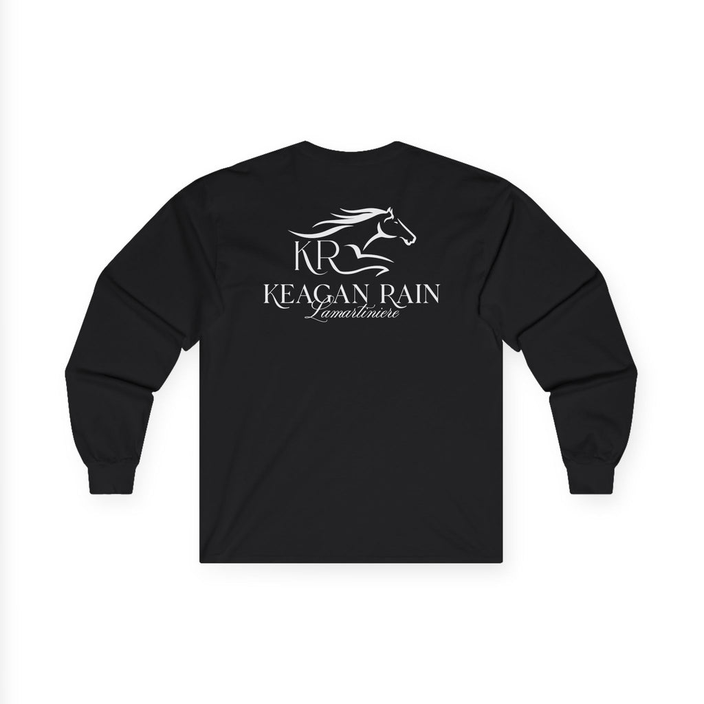 Adult Long Sleeve White Imprint