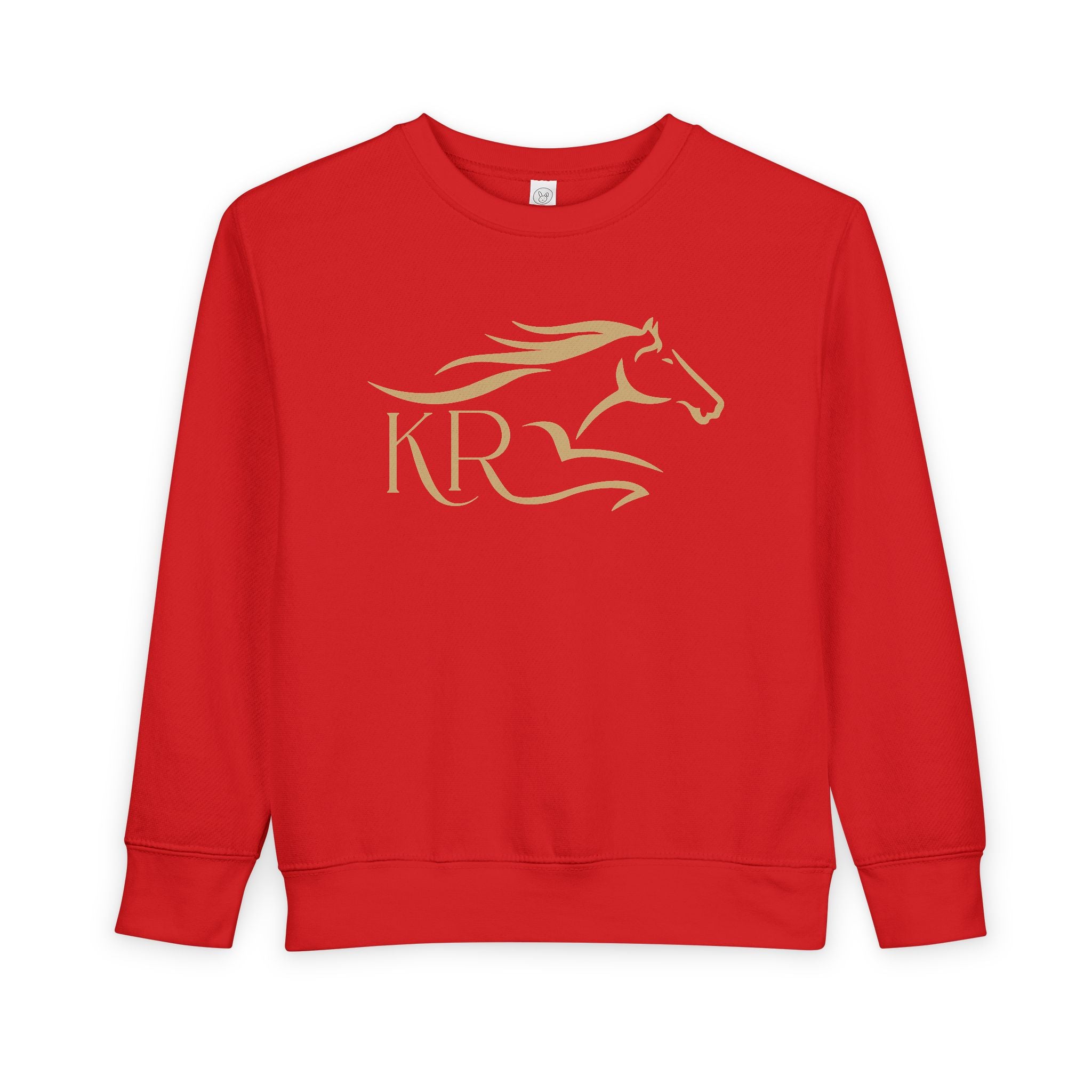 Toddler Crewneck Sweatshirt Gold Imprint