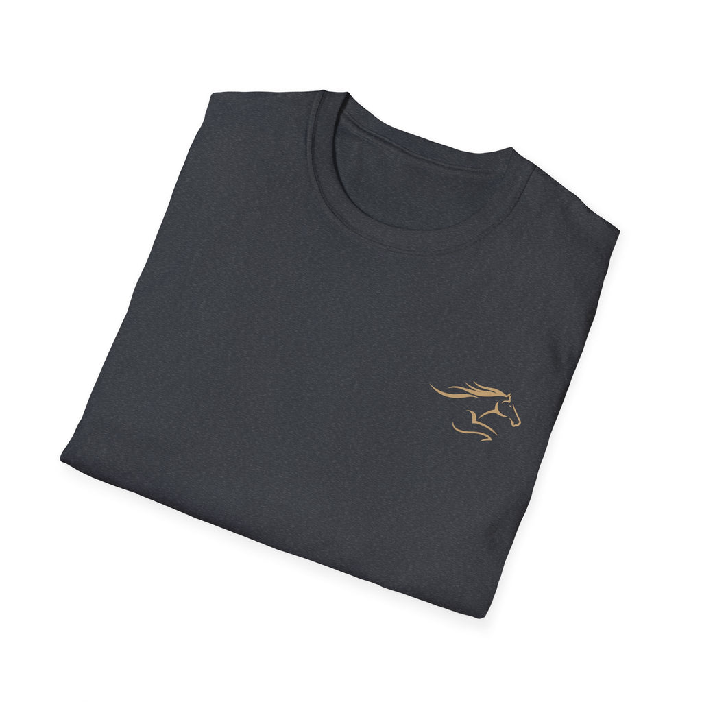 Adult Short Sleeve T-Shirt Gold Imprint