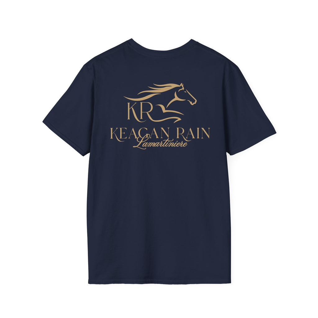 Adult Short Sleeve T-Shirt Gold Imprint