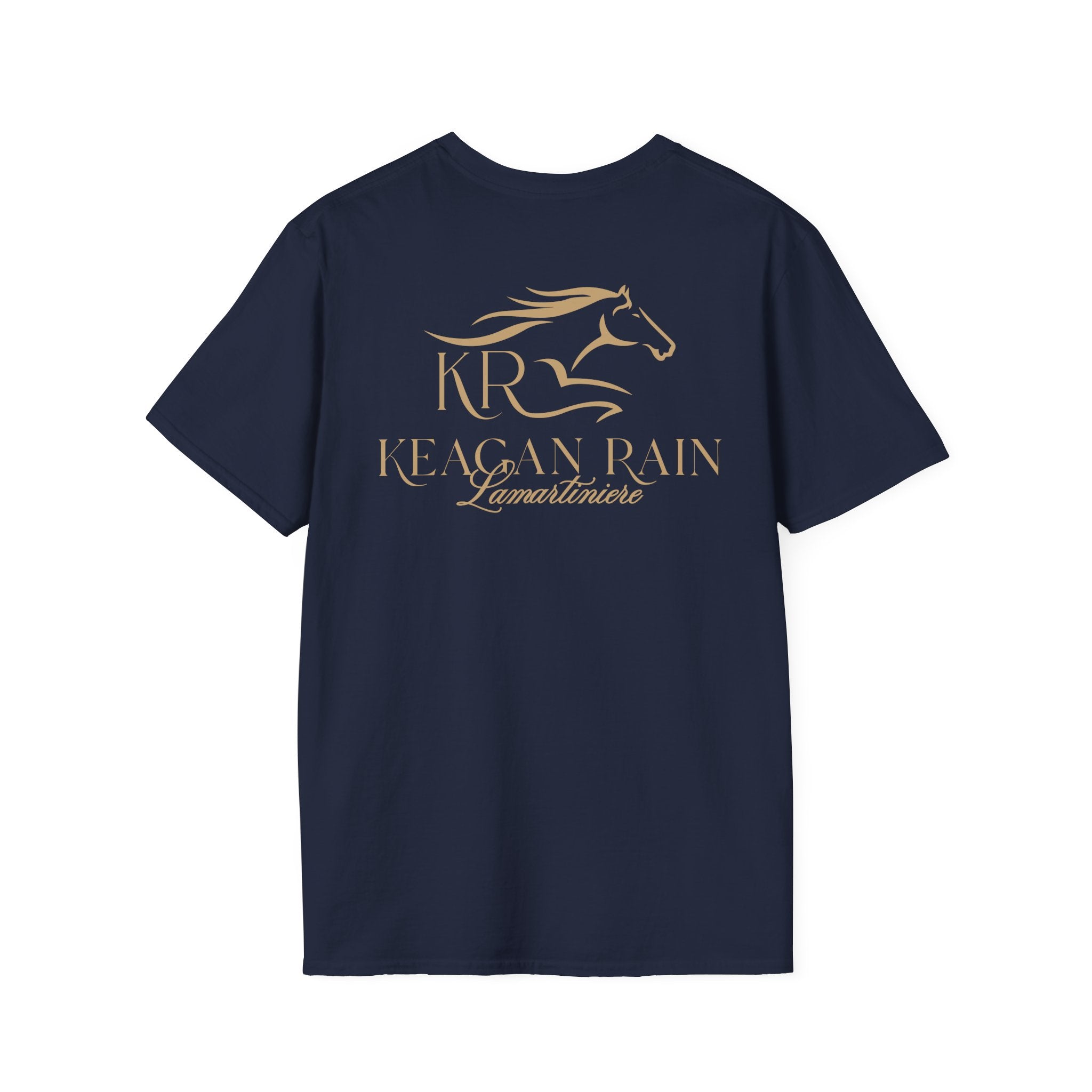Adult Short Sleeve T-Shirt Gold Imprint