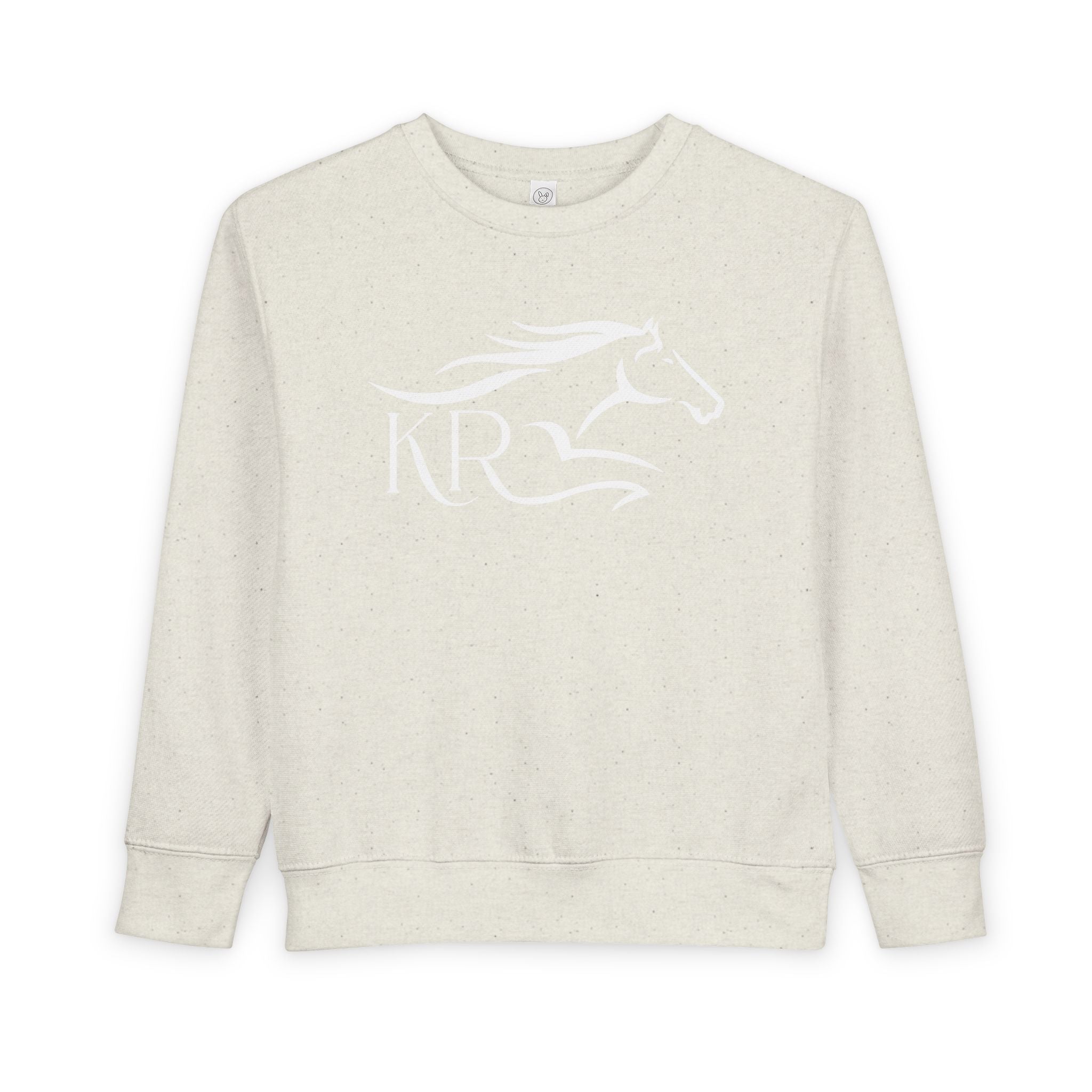 Toddler Crewneck Sweatshirt White Imprint