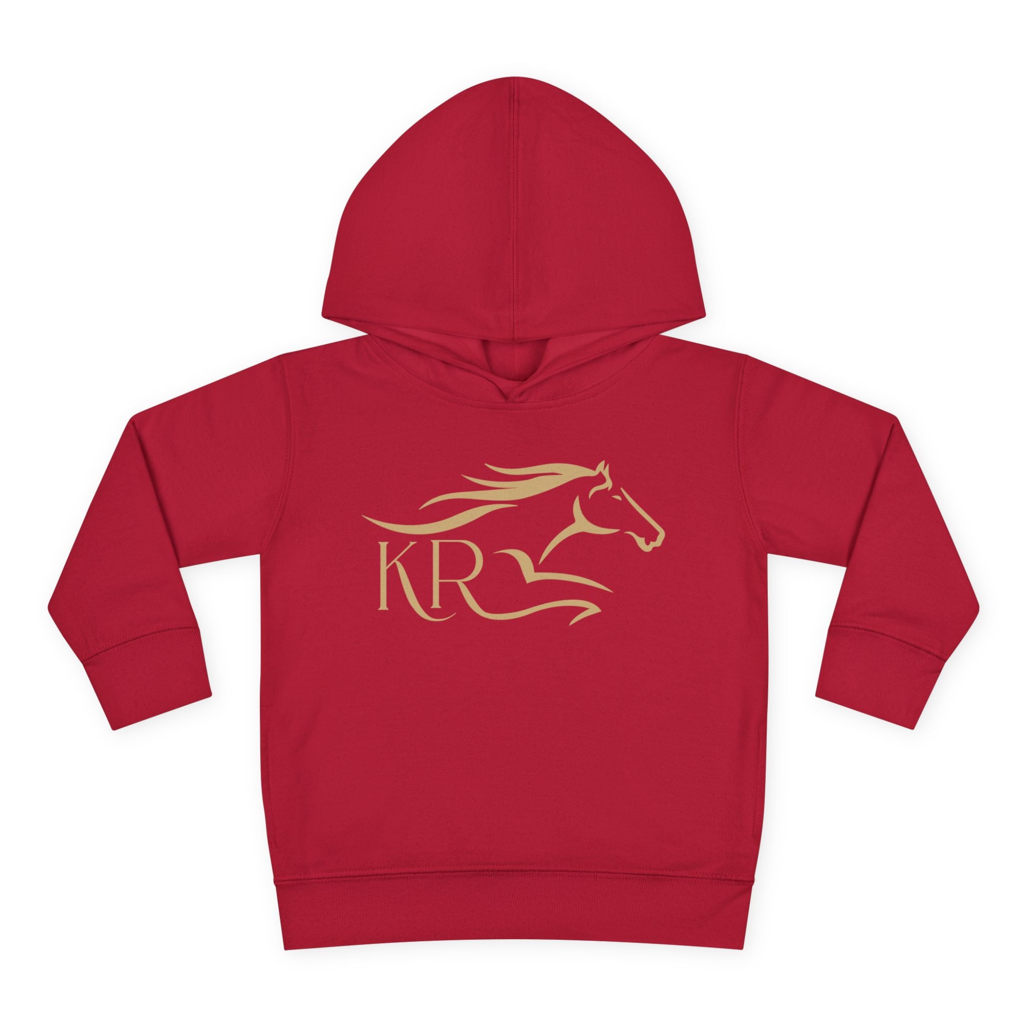 Toddler Hooded Sweatshirt Gold Imprint