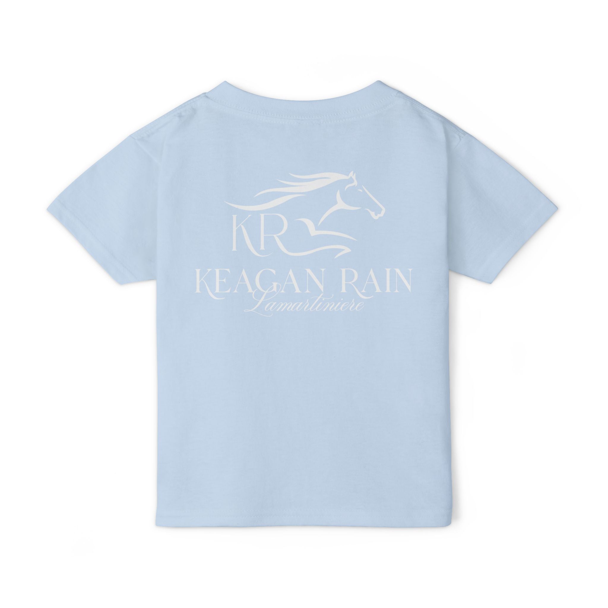Toddler Short Sleeve T-Shirt White Imprint