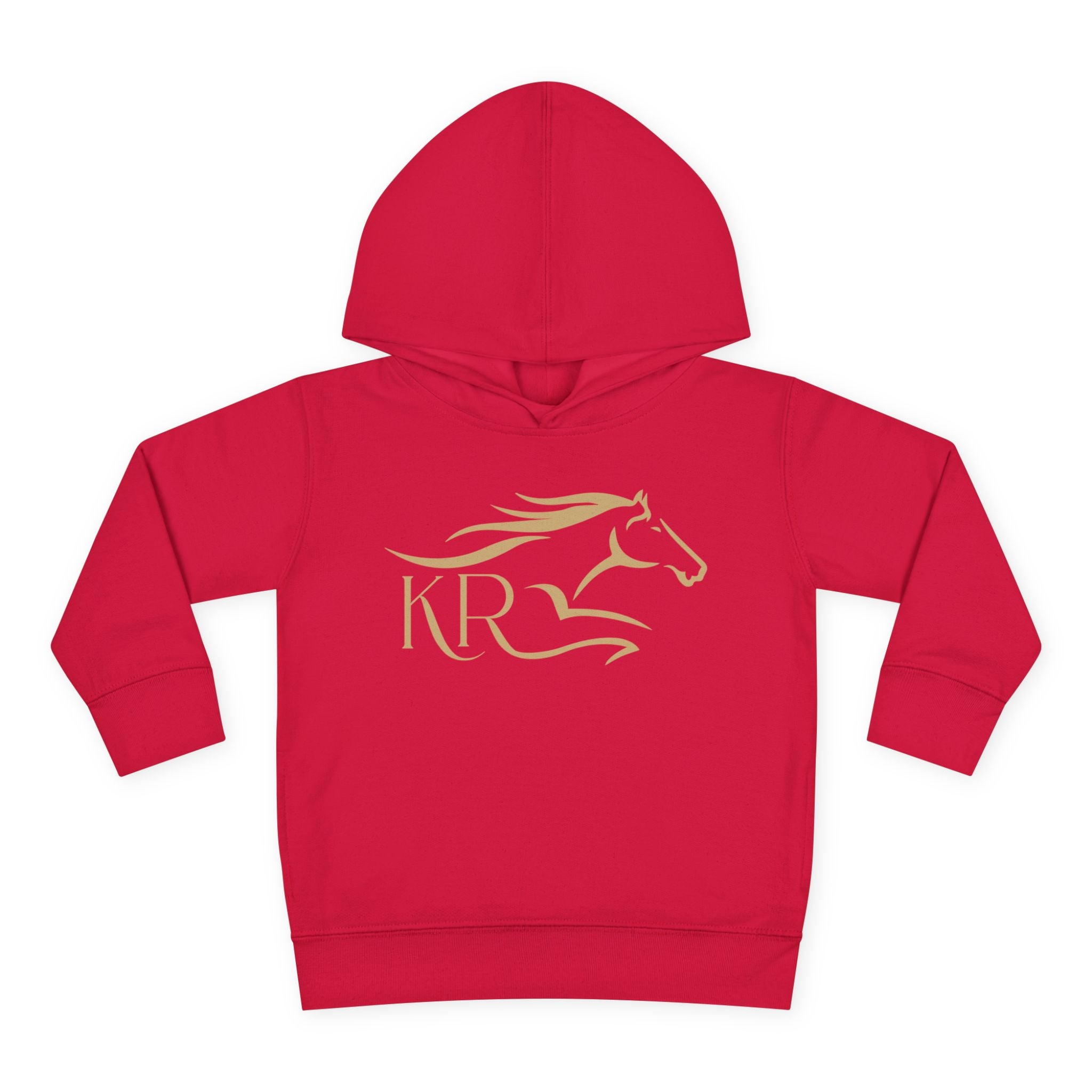 Toddler Hooded Sweatshirt Gold Imprint