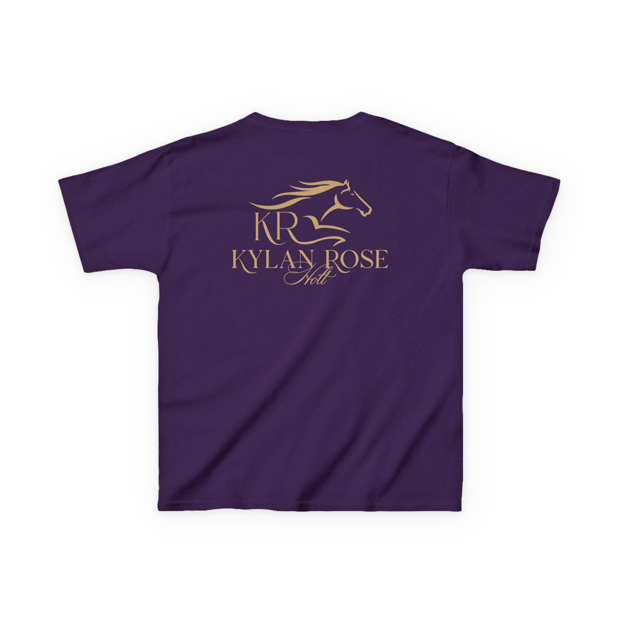 Ky Youth Short Sleeve T-Shirt Gold Imprint