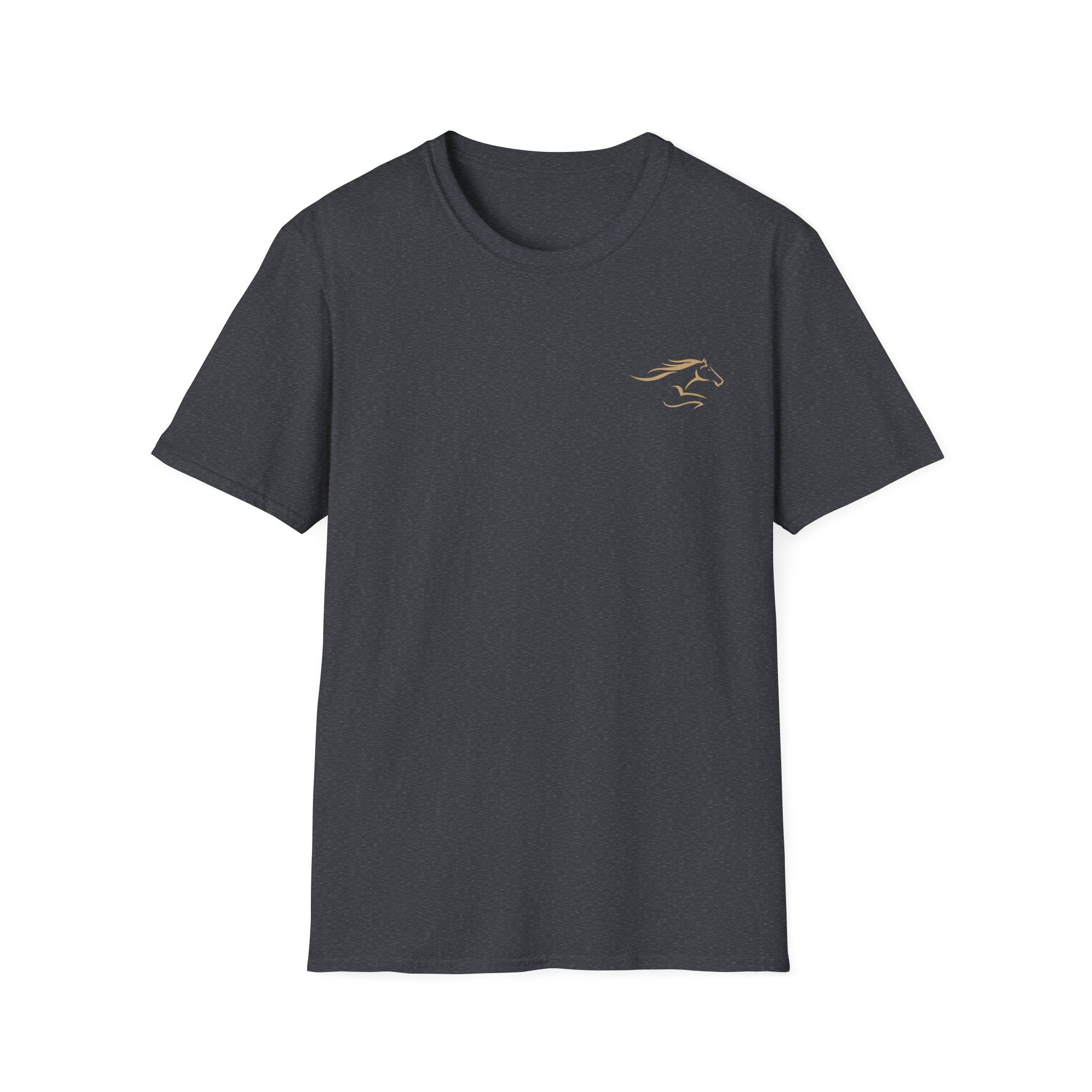 Adult Short Sleeve T-Shirt Gold Imprint