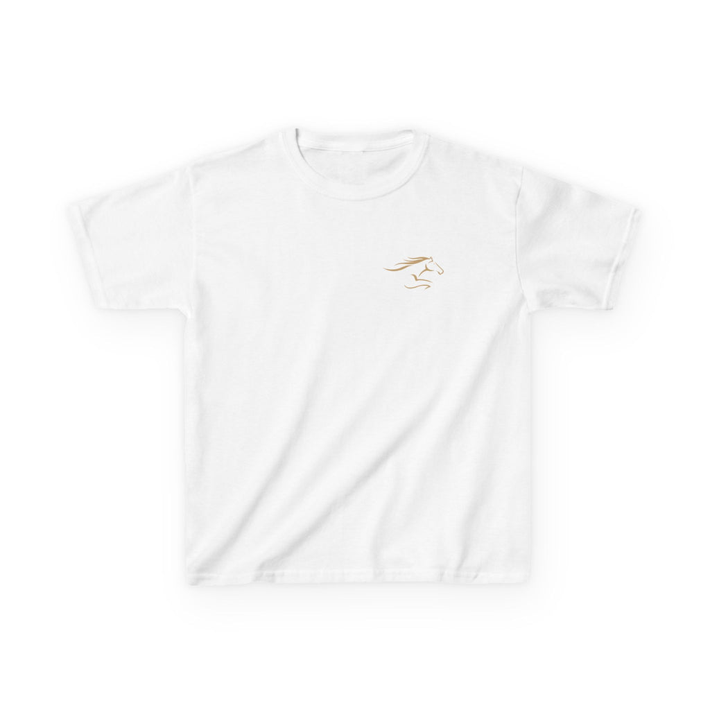 Youth Short Sleeve T-Shirt Gold Imprint
