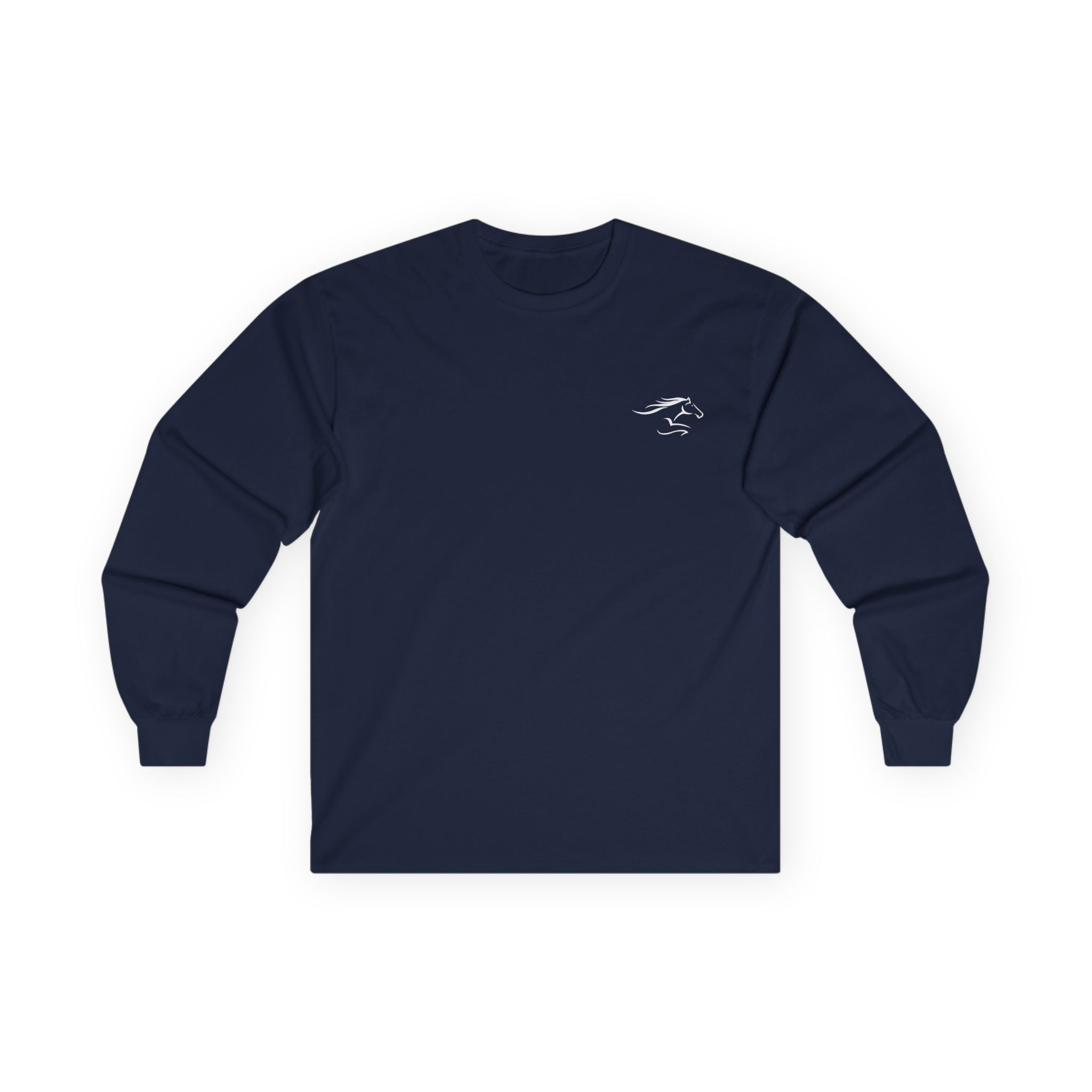 Ky Adult Long Sleeve White Imprint