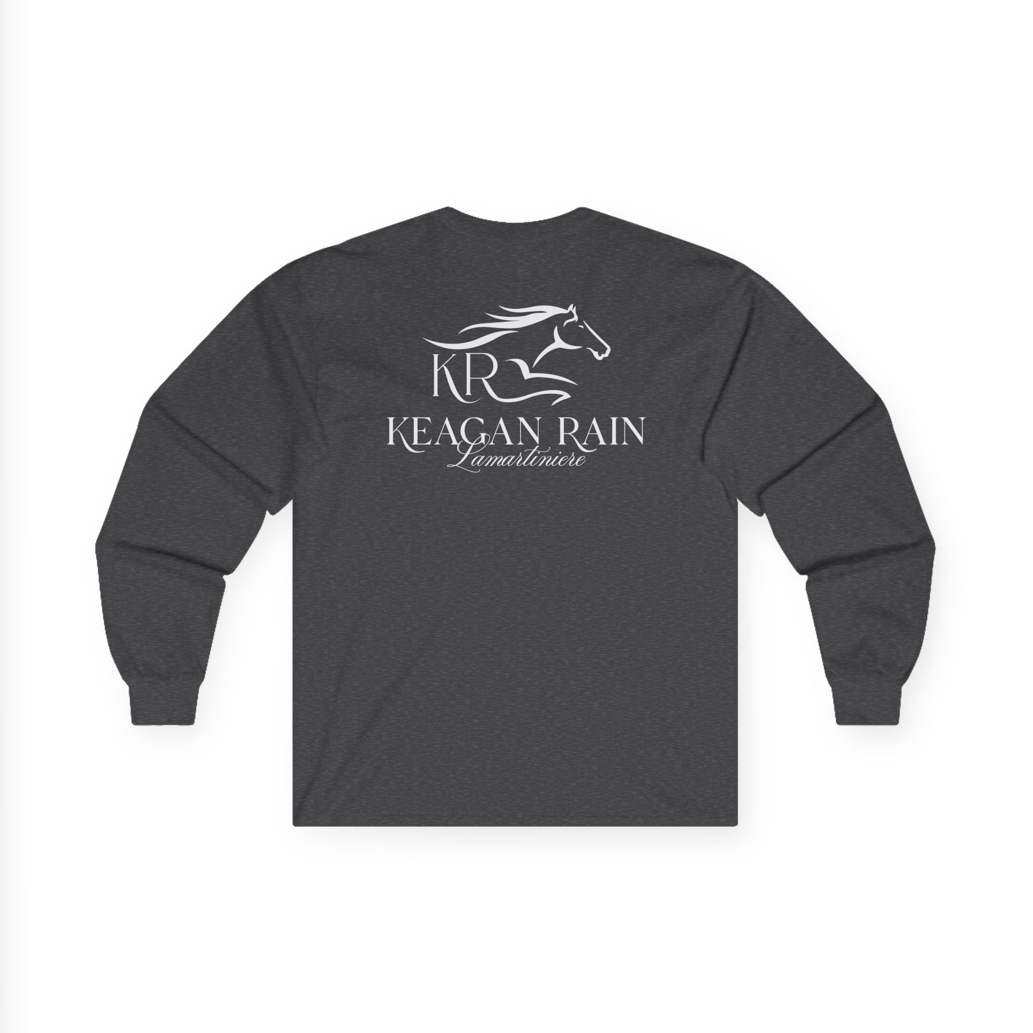 Adult Long Sleeve White Imprint