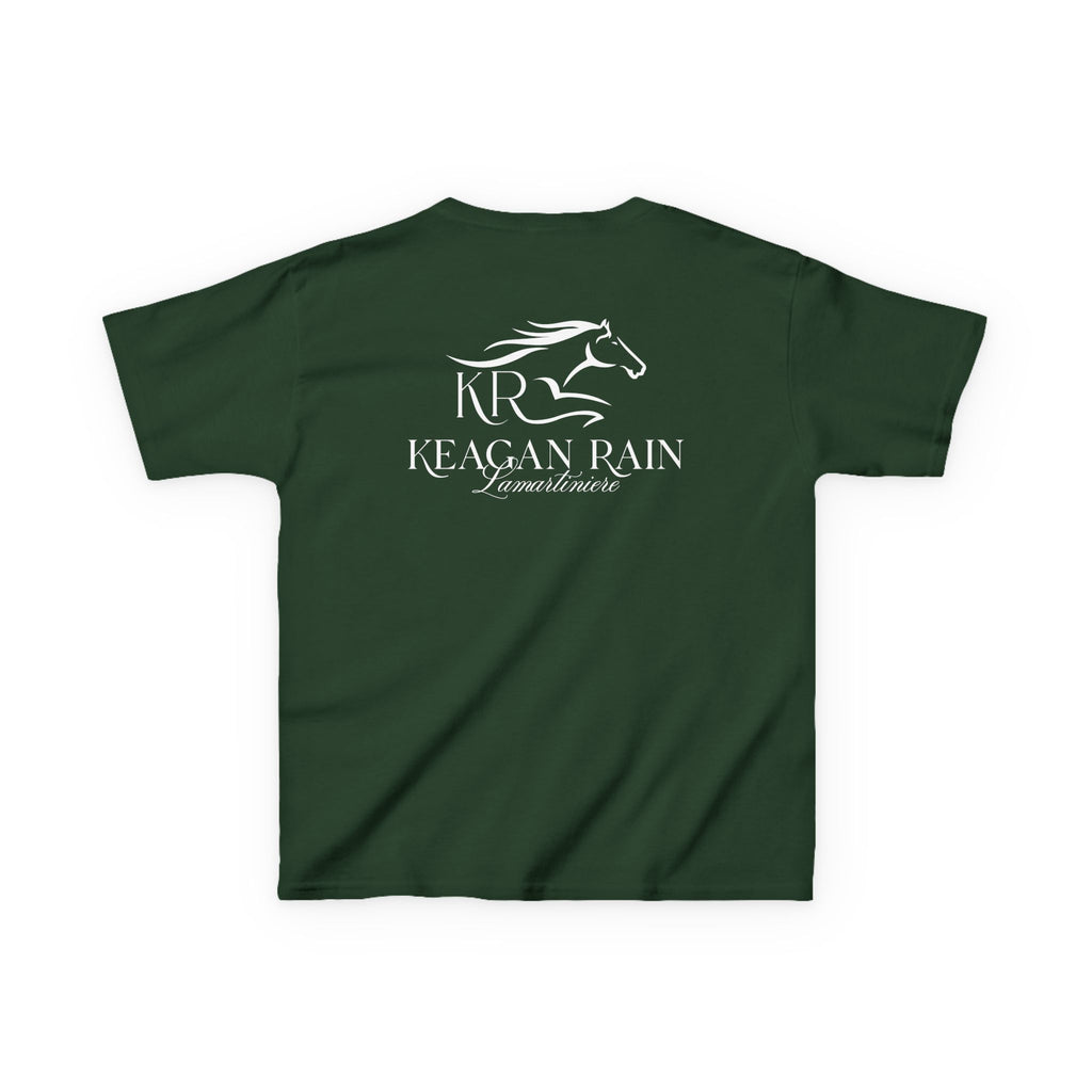Youth Short Sleeve T-Shirt White Imprint