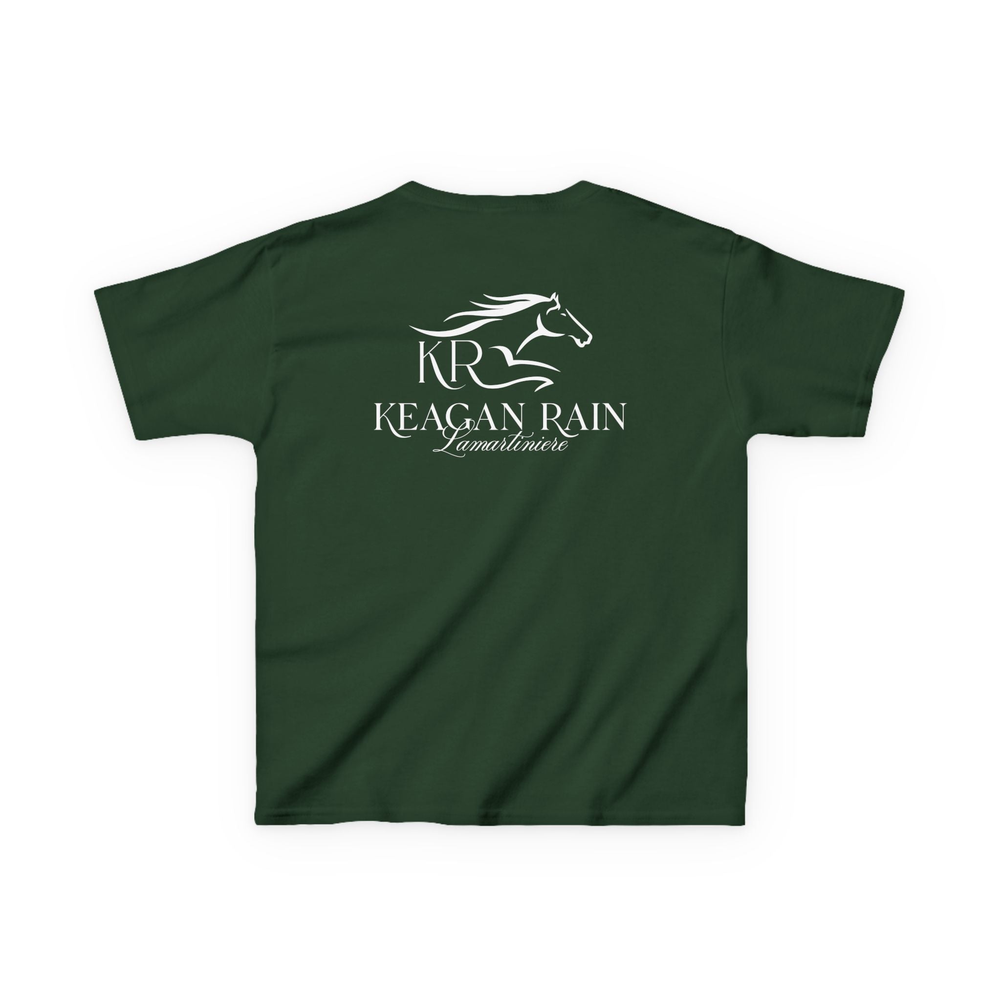 Youth Short Sleeve T-Shirt White Imprint