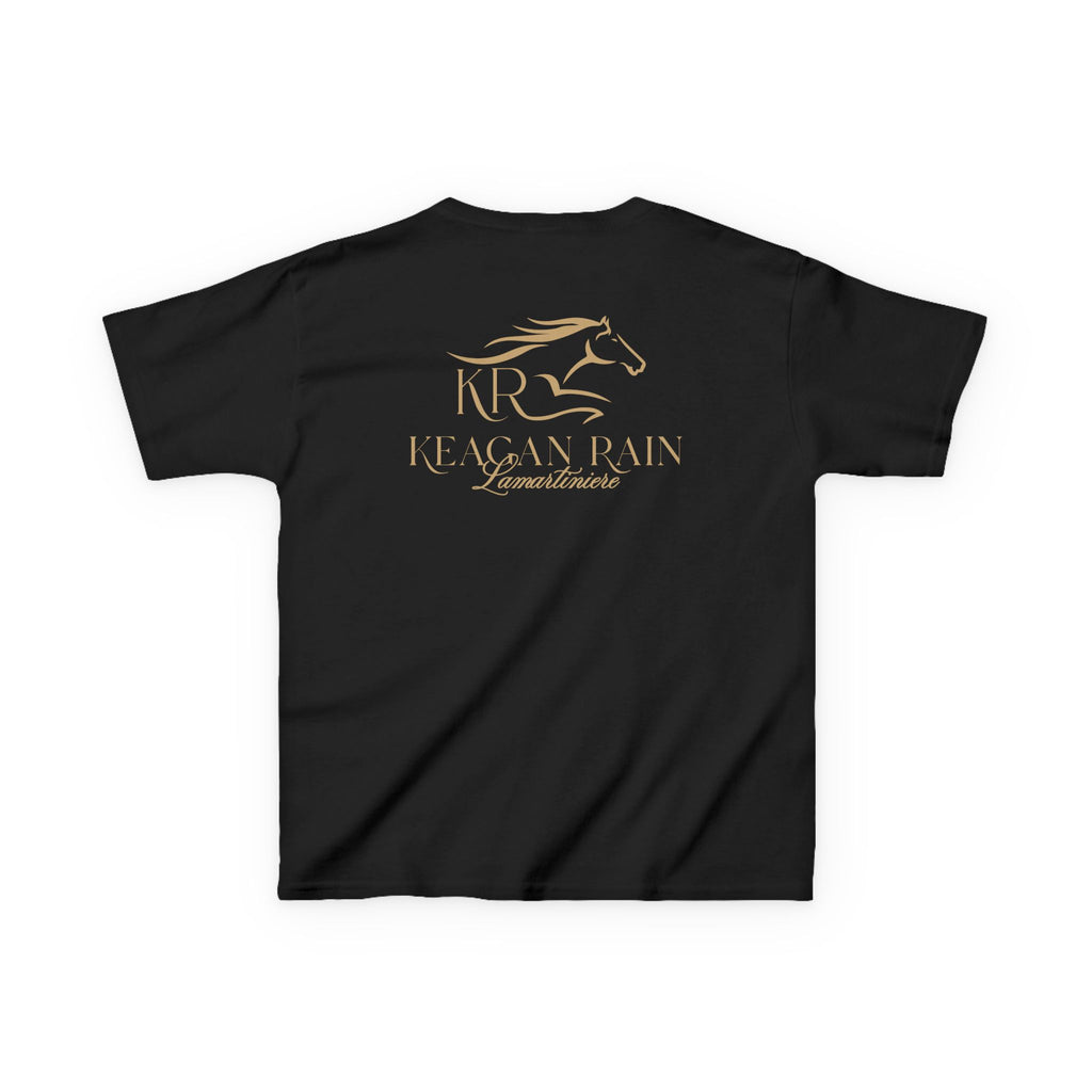 Youth Short Sleeve T-Shirt Gold Imprint