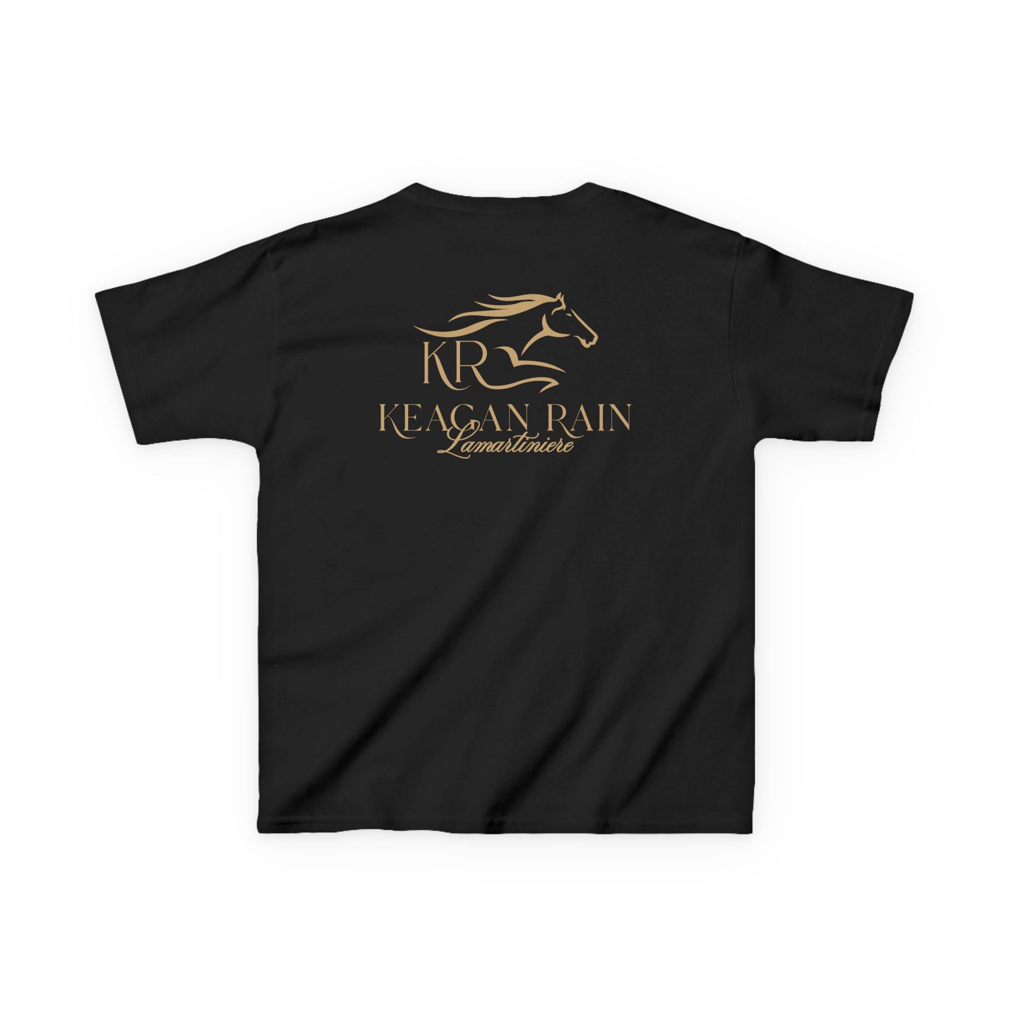 Youth Short Sleeve T-Shirt Gold Imprint