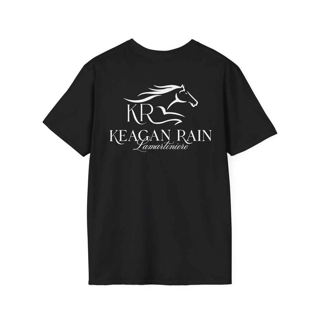 Adult Short Sleeve T-Shirt White Imprint