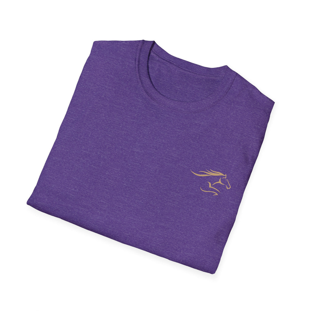 Adult Short Sleeve T-Shirt Gold Imprint