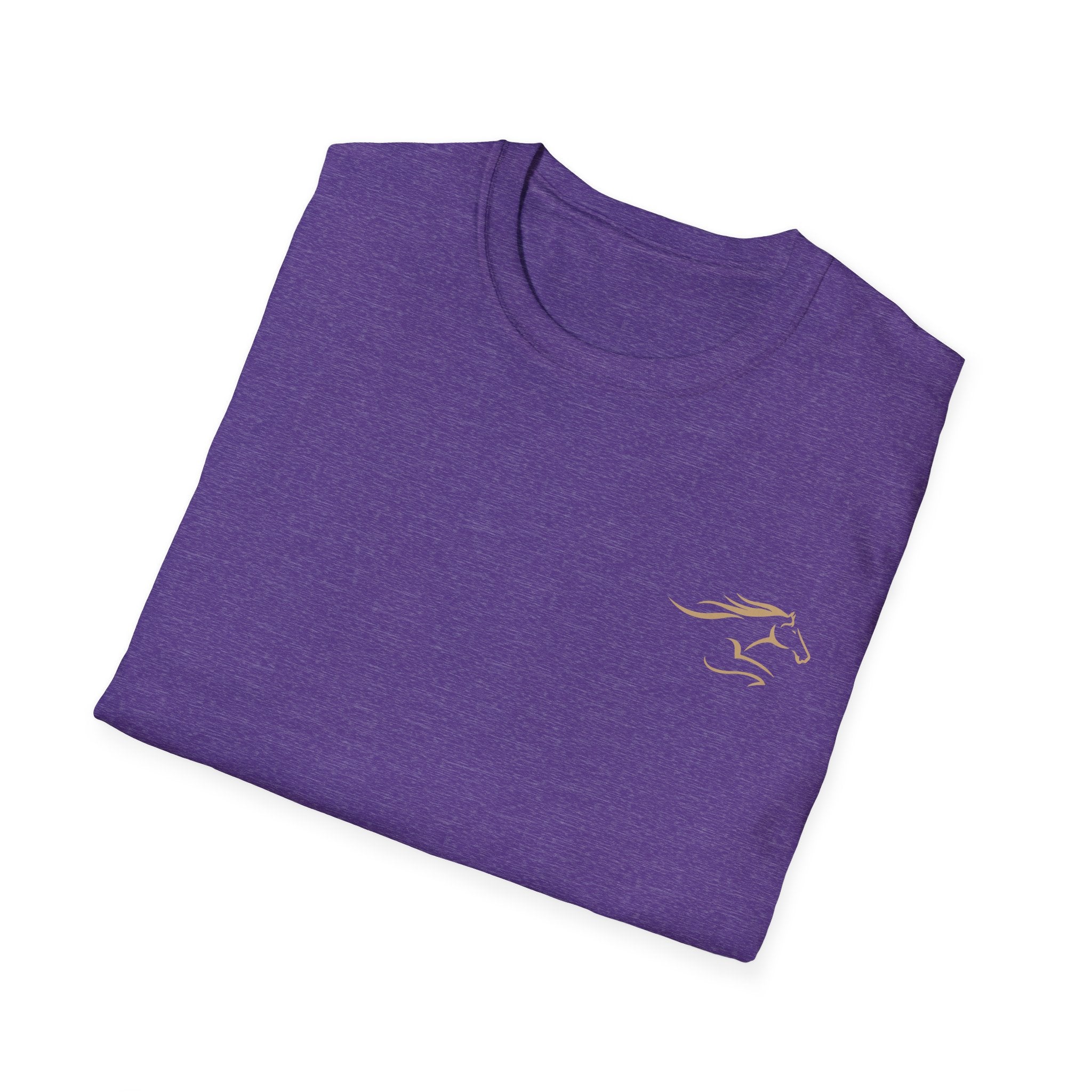 Adult Short Sleeve T-Shirt Gold Imprint