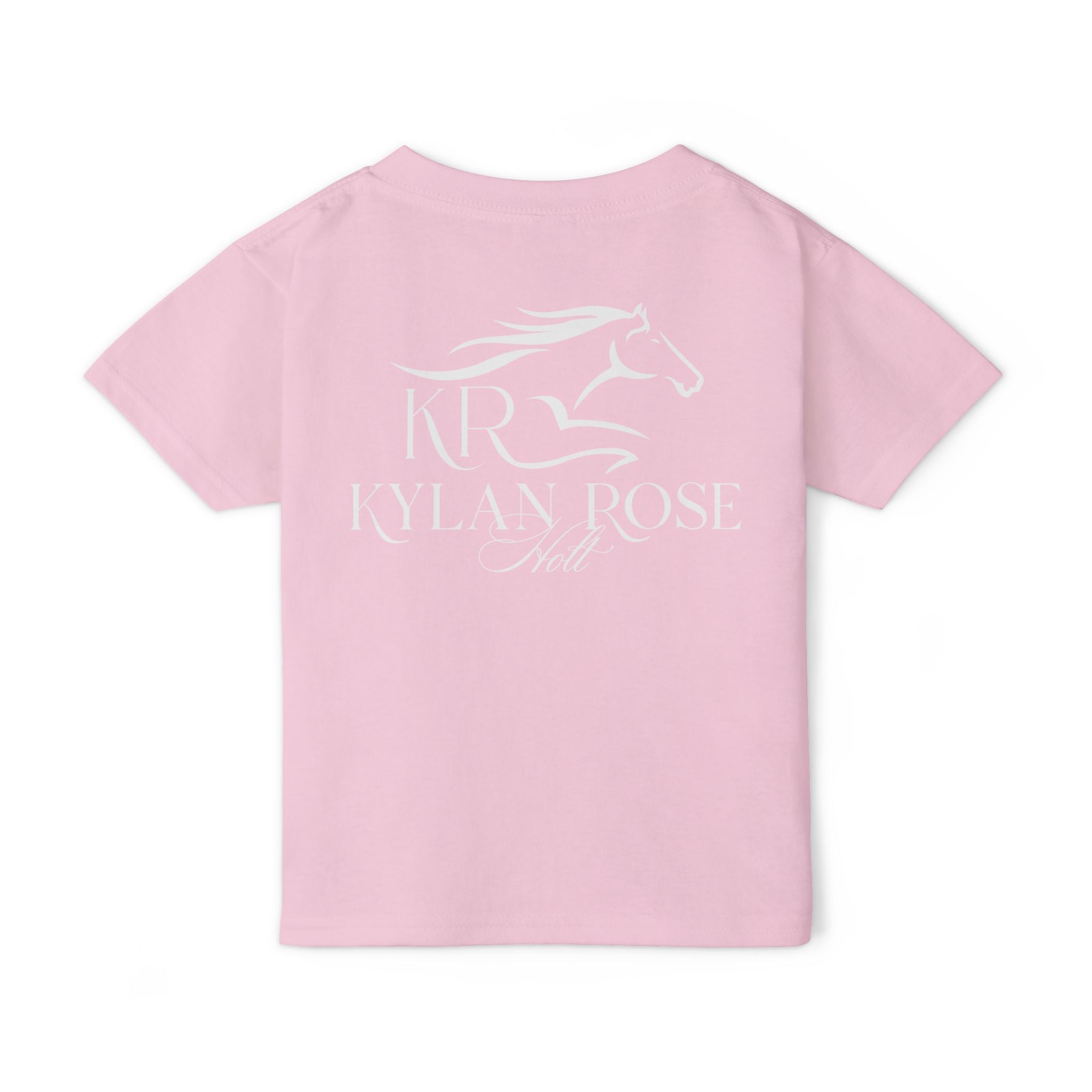 Ky Toddler Short Sleeve T-Shirt White Imprint