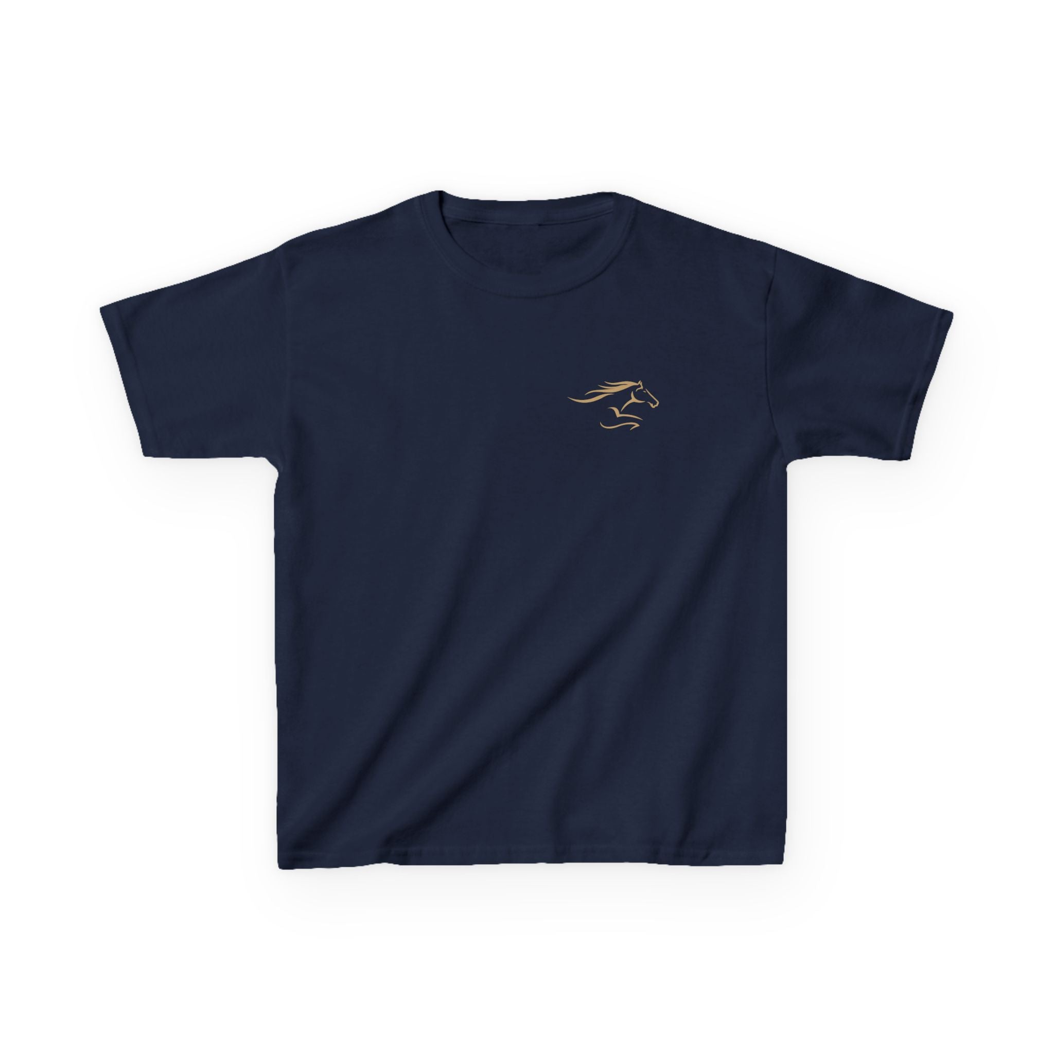 Ky Youth Short Sleeve T-Shirt Gold Imprint
