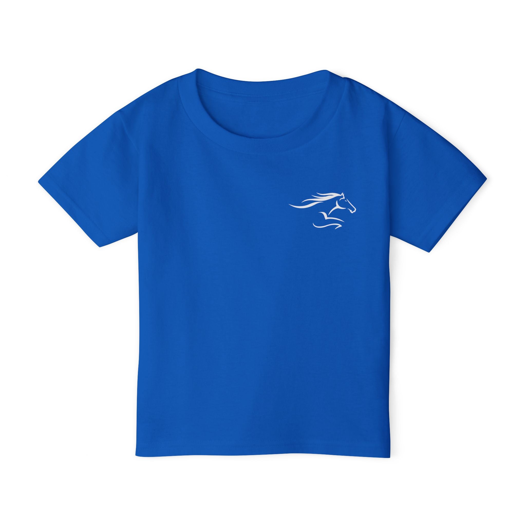 Toddler Short Sleeve T-Shirt White Imprint
