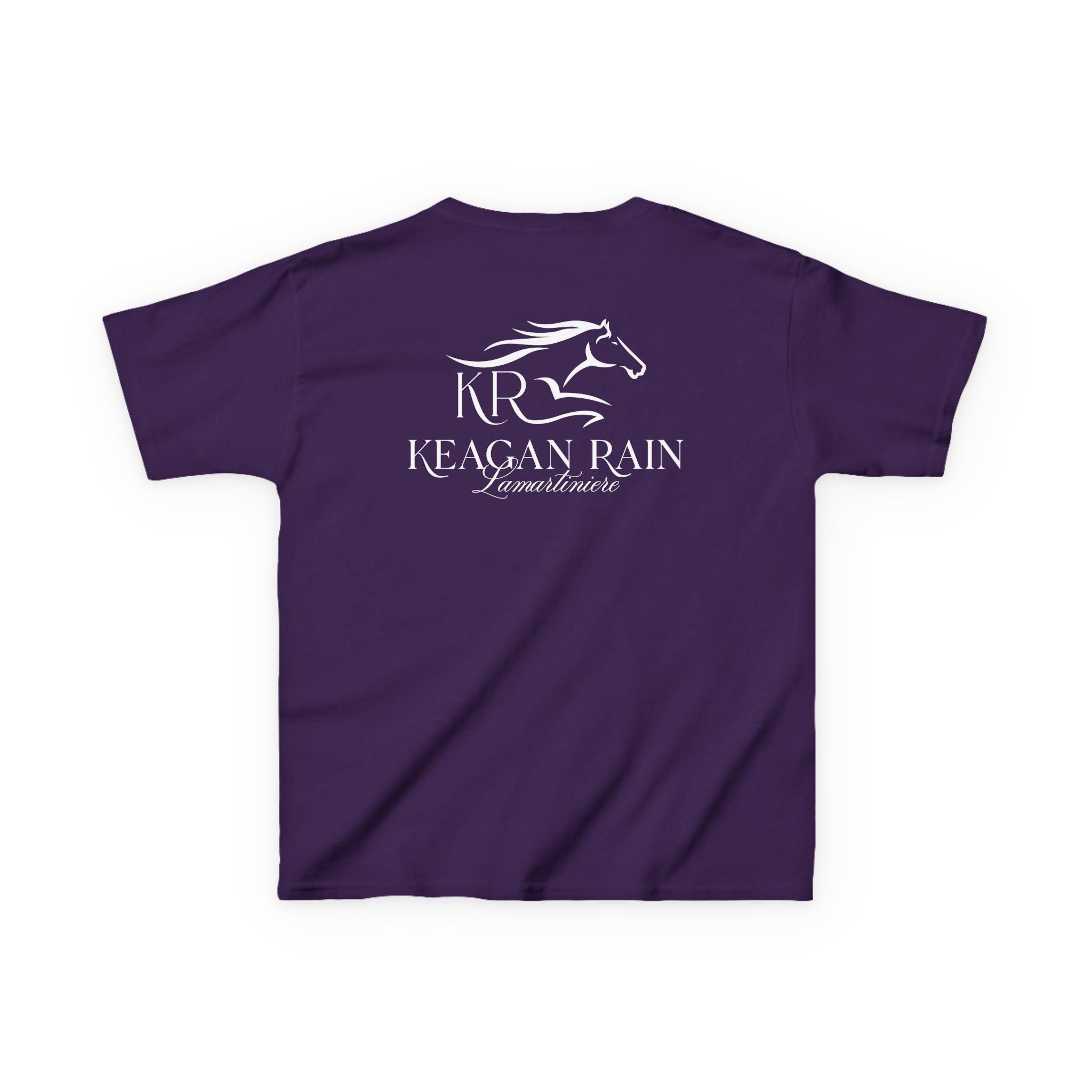 Youth Short Sleeve T-Shirt White Imprint