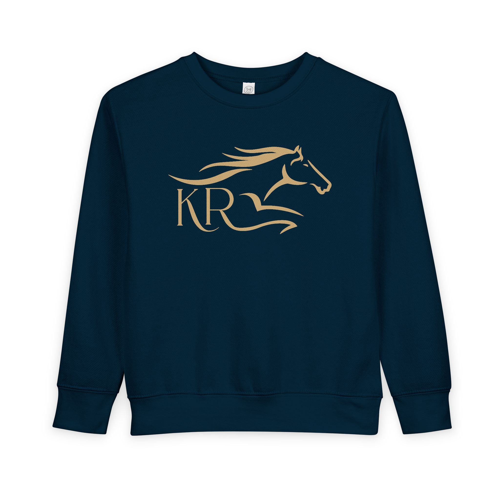 Toddler Crewneck Sweatshirt Gold Imprint
