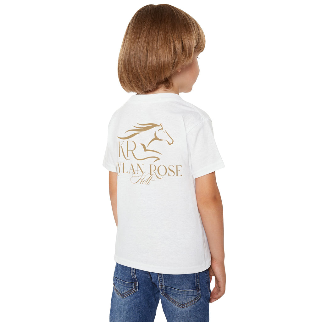 Ky Toddler Short Sleeve T-Shirt Gold Imprint