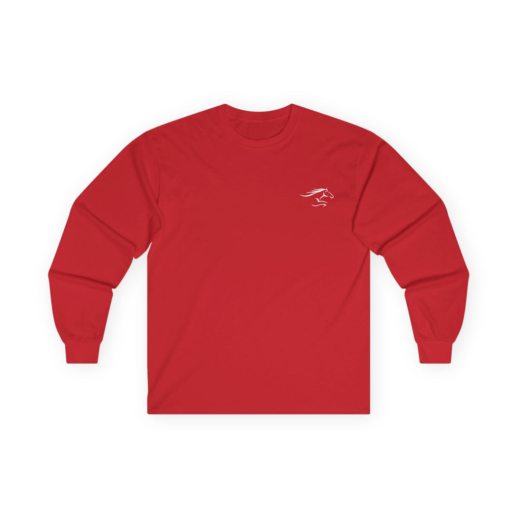 Ky Adult Long Sleeve White Imprint