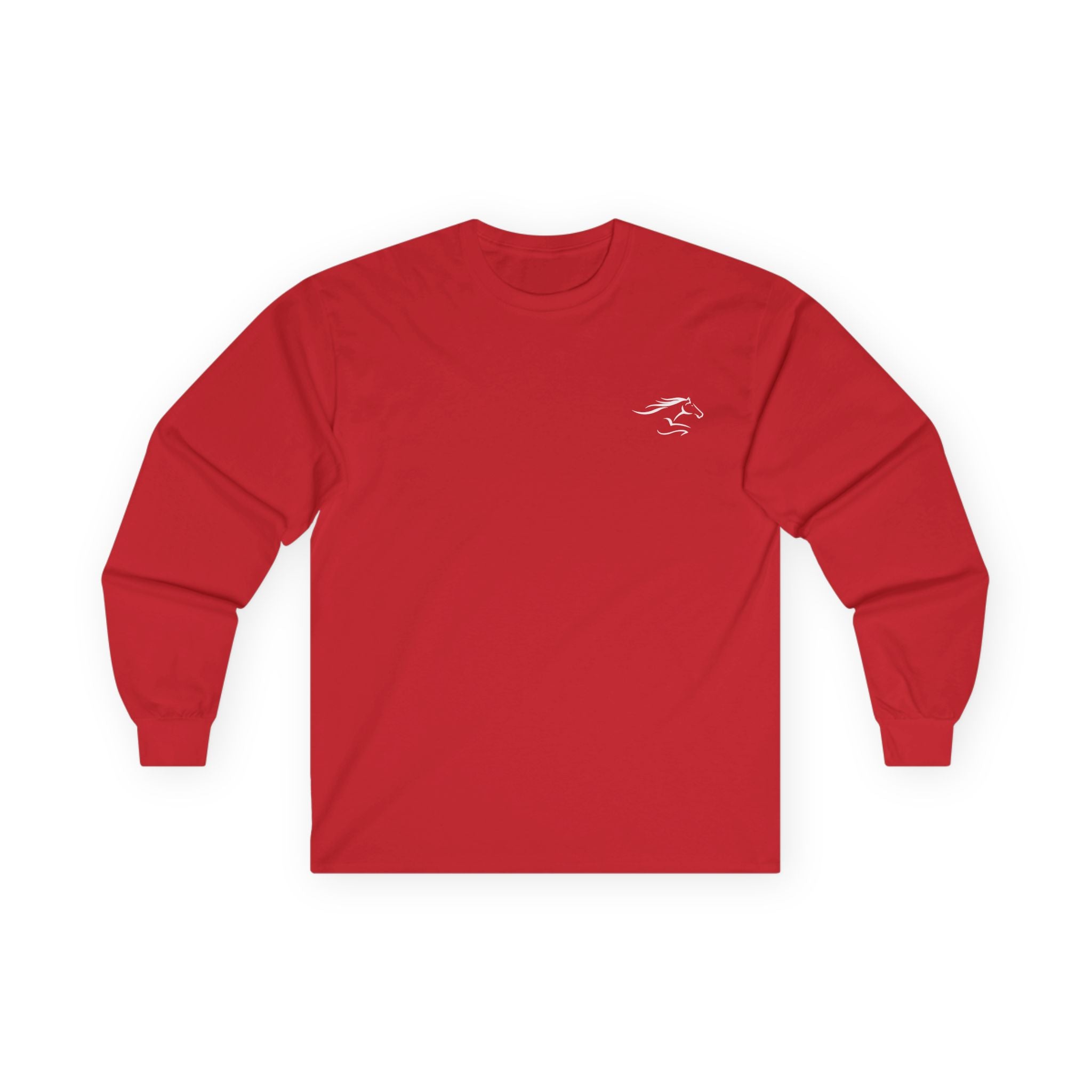 Ky Adult Long Sleeve White Imprint