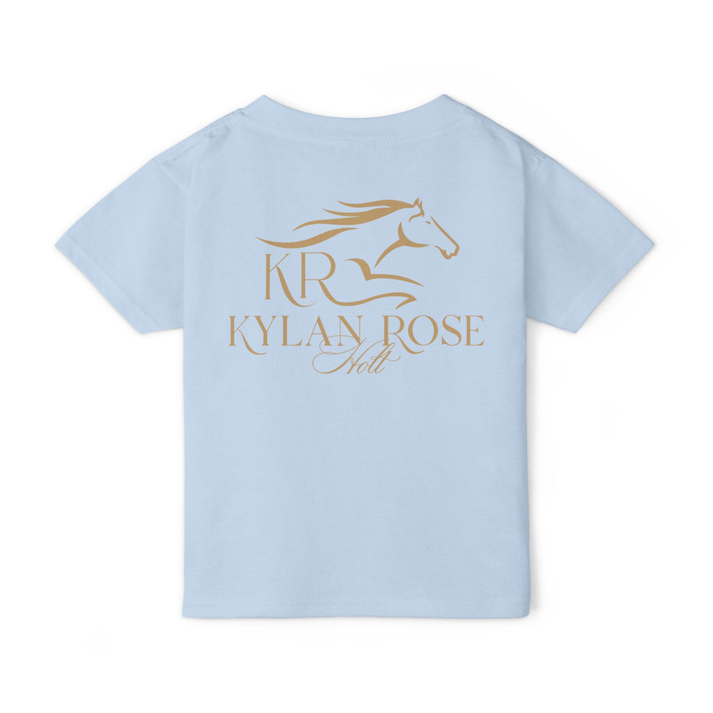 Ky Toddler Short Sleeve T-Shirt Gold Imprint