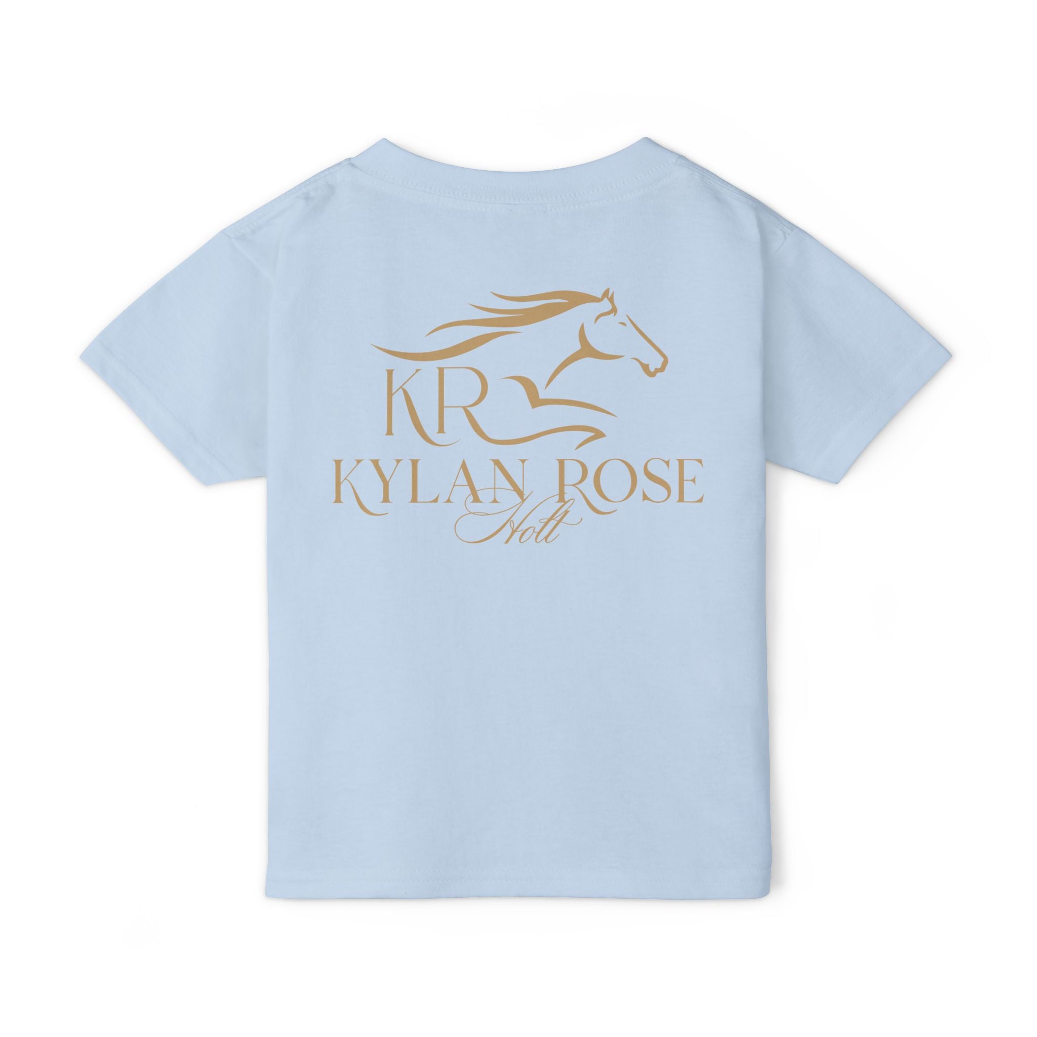 Ky Toddler Short Sleeve T-Shirt Gold Imprint