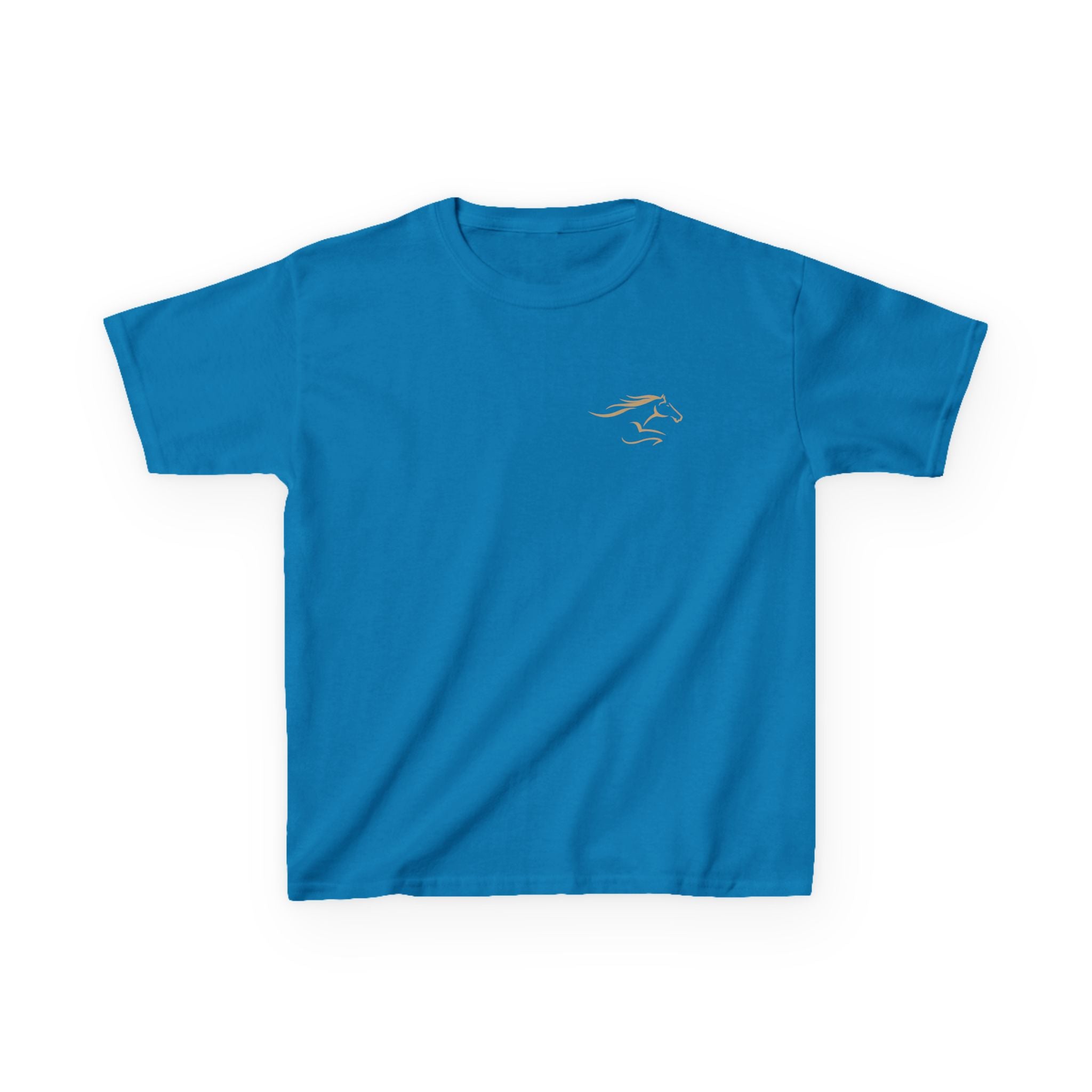 Youth Short Sleeve T-Shirt Gold Imprint