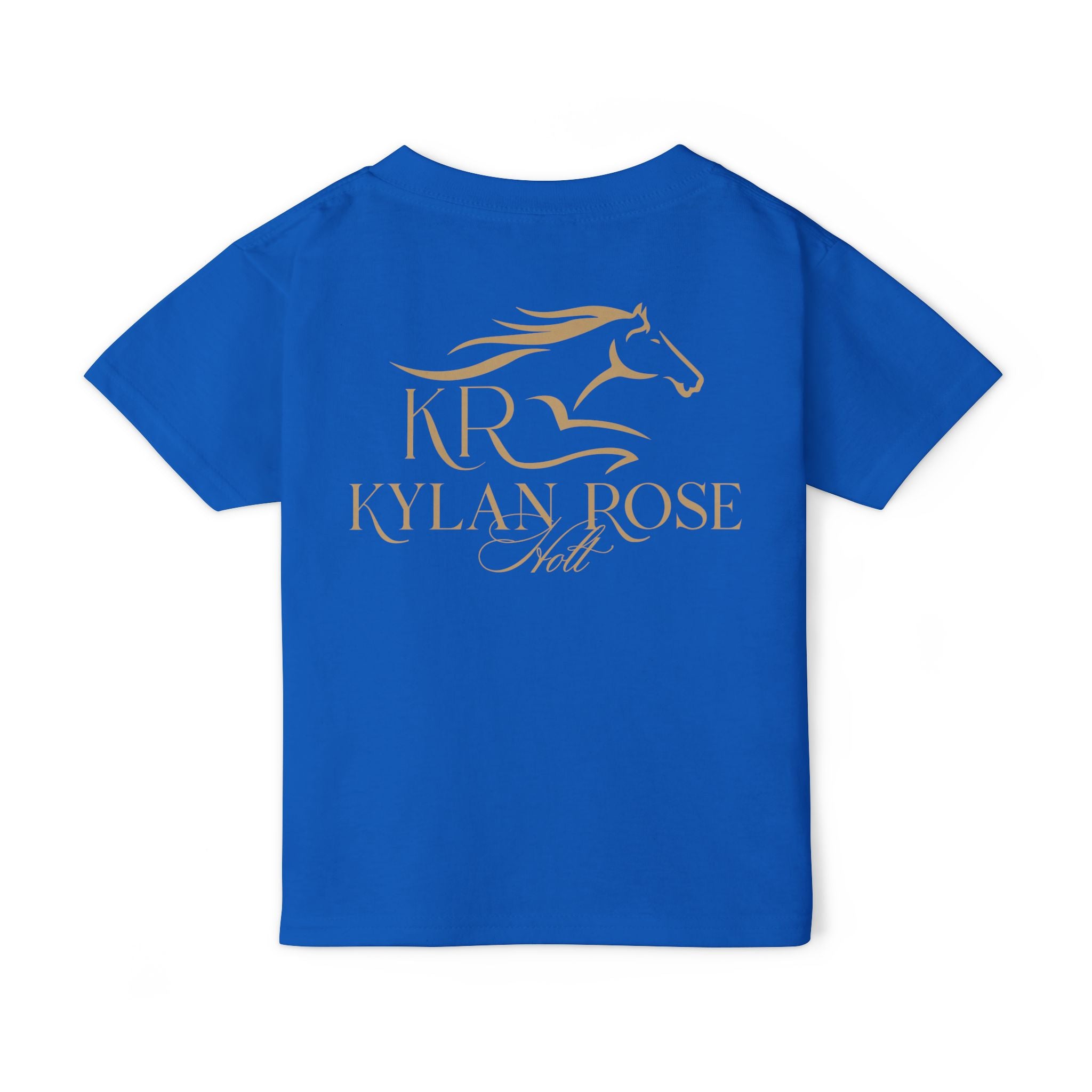 Ky Toddler Short Sleeve T-Shirt Gold Imprint