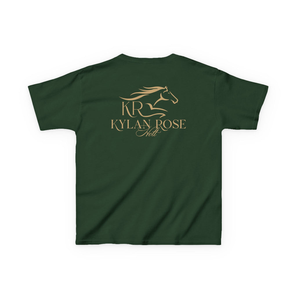 Ky Youth Short Sleeve T-Shirt Gold Imprint