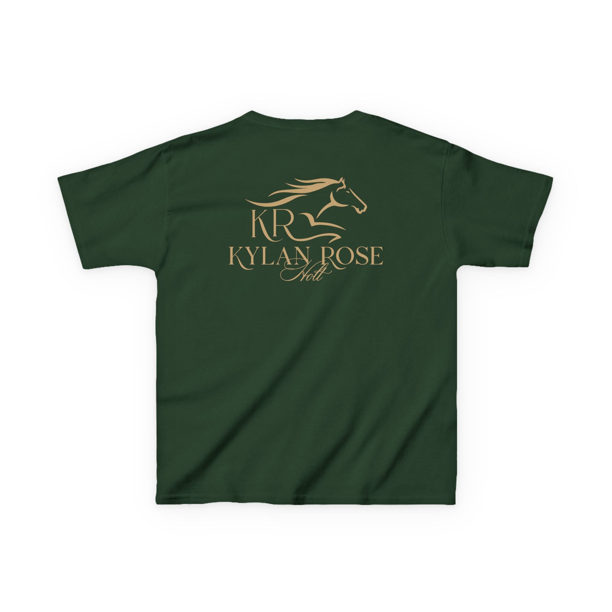 Ky Youth Short Sleeve T-Shirt Gold Imprint