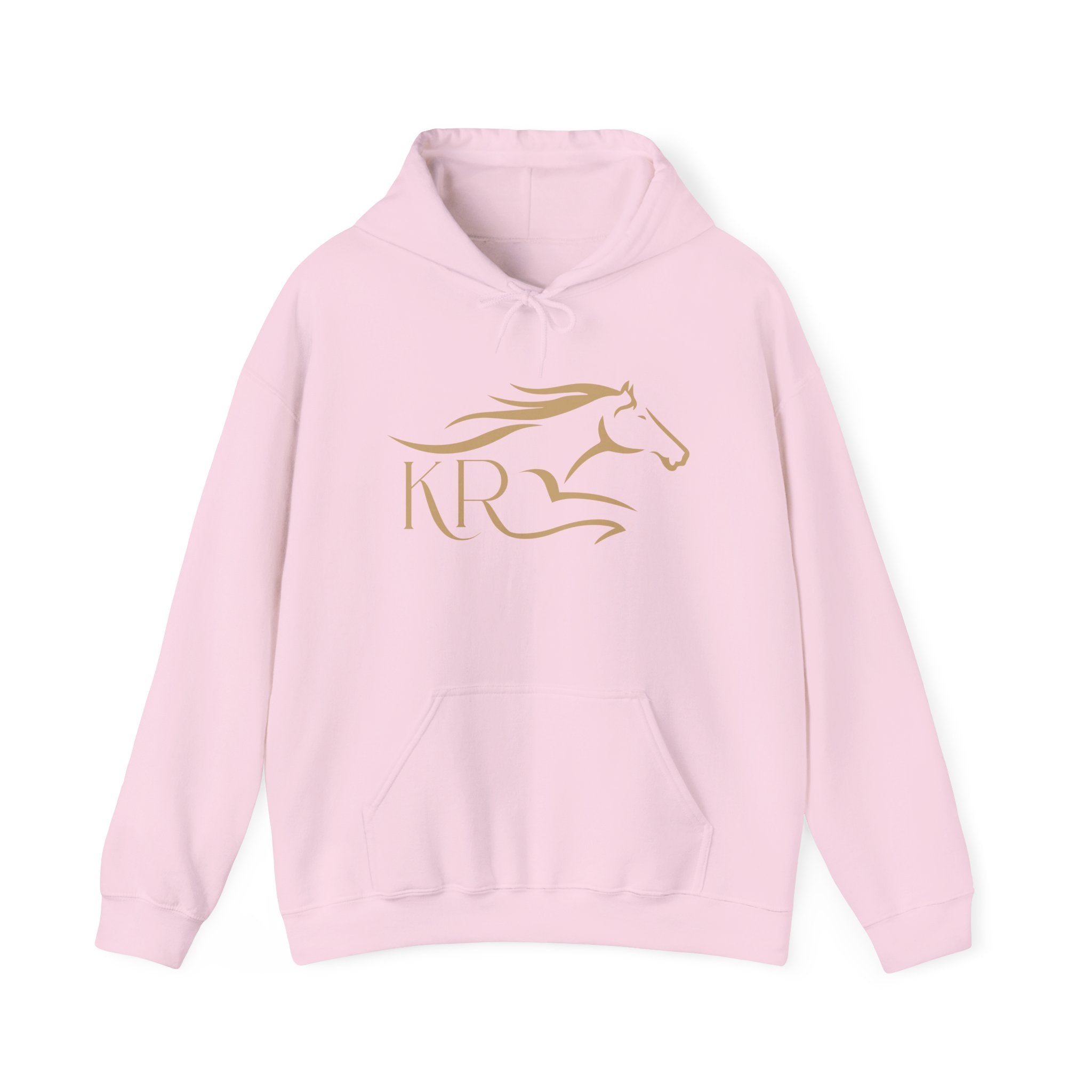 Adult Hooded Sweatshirt Gold Imprint