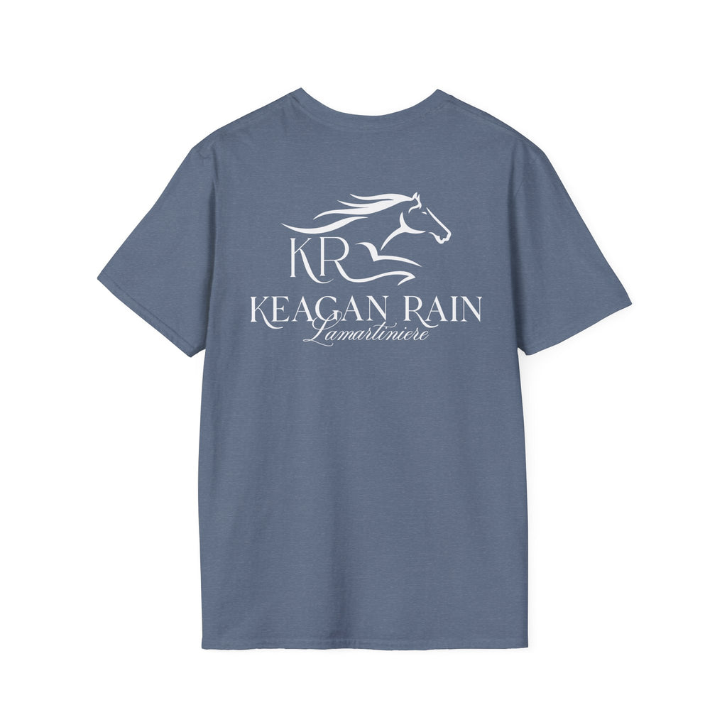 Adult Short Sleeve T-Shirt White Imprint