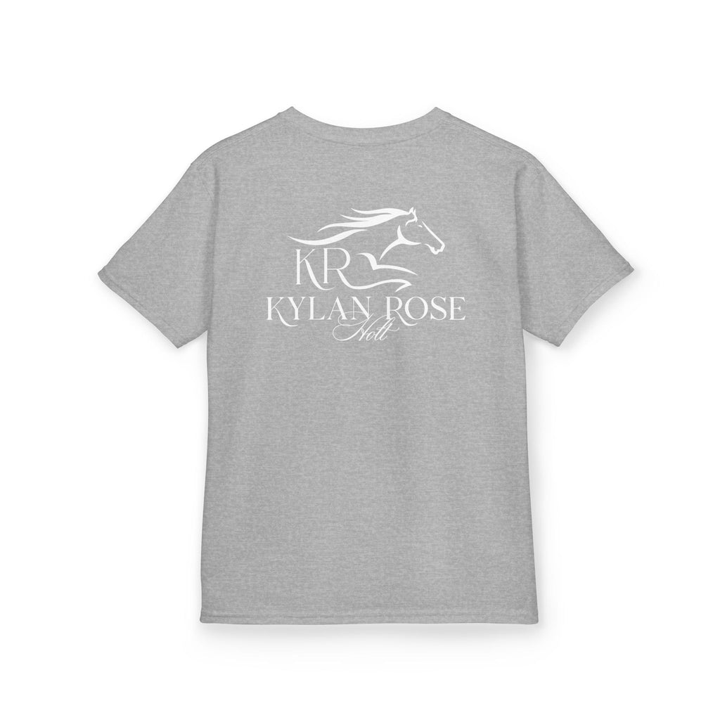 Ky Youth Short Sleeve T-Shirt White Imprint