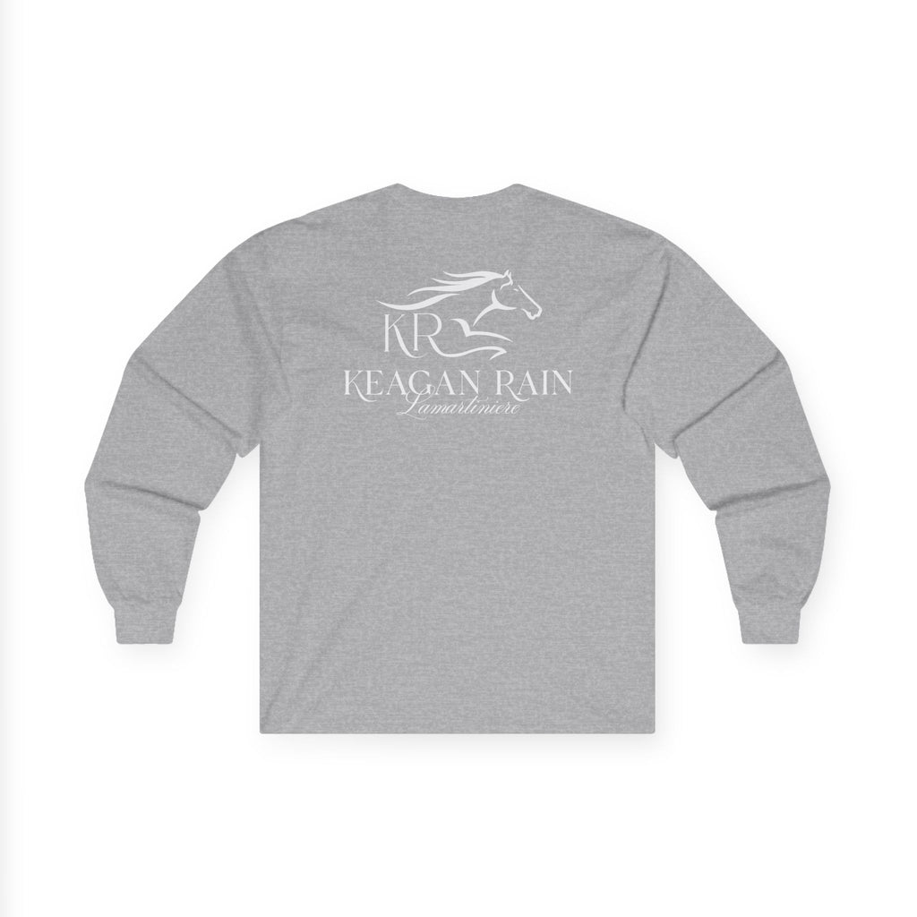 Adult Long Sleeve White Imprint
