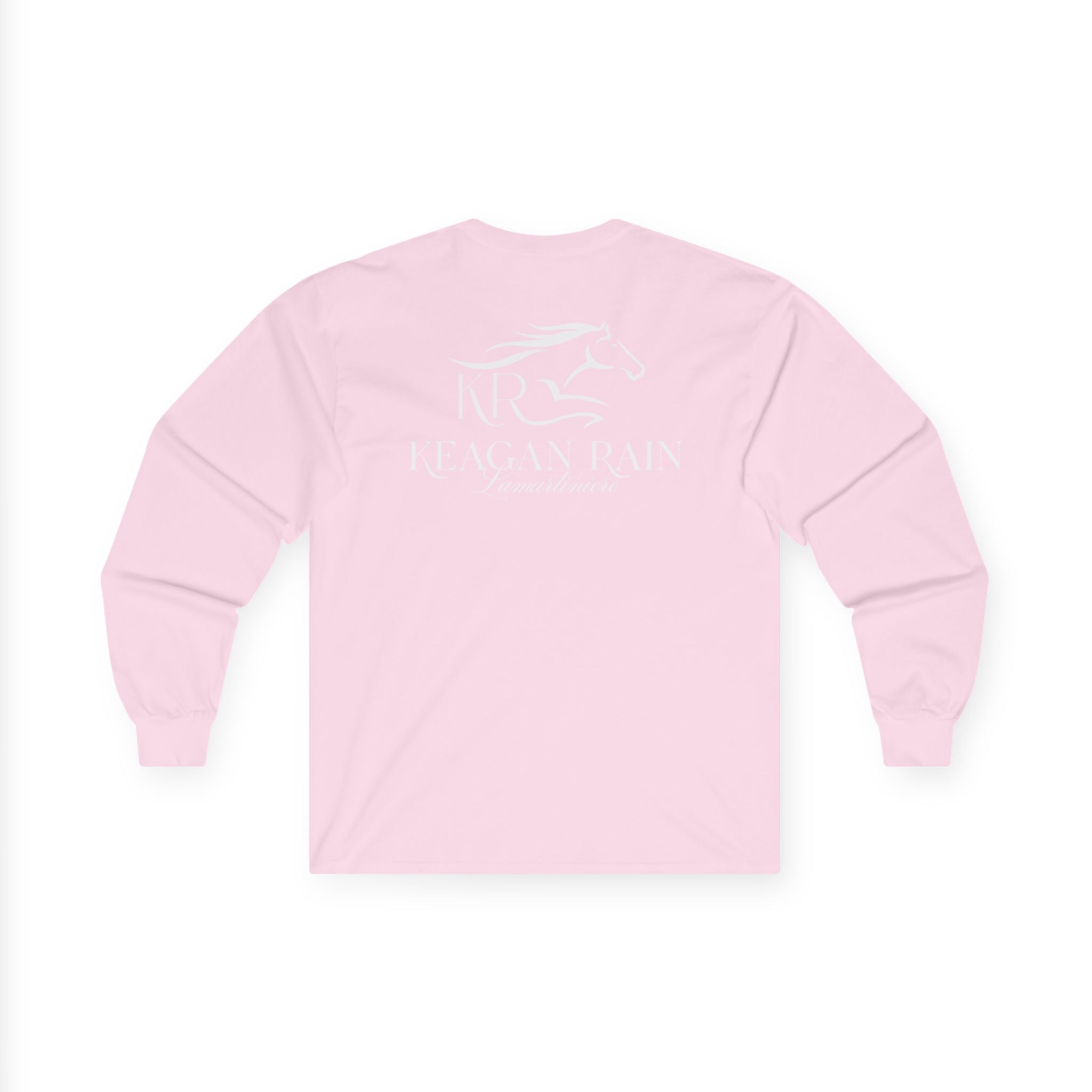 Adult Long Sleeve White Imprint