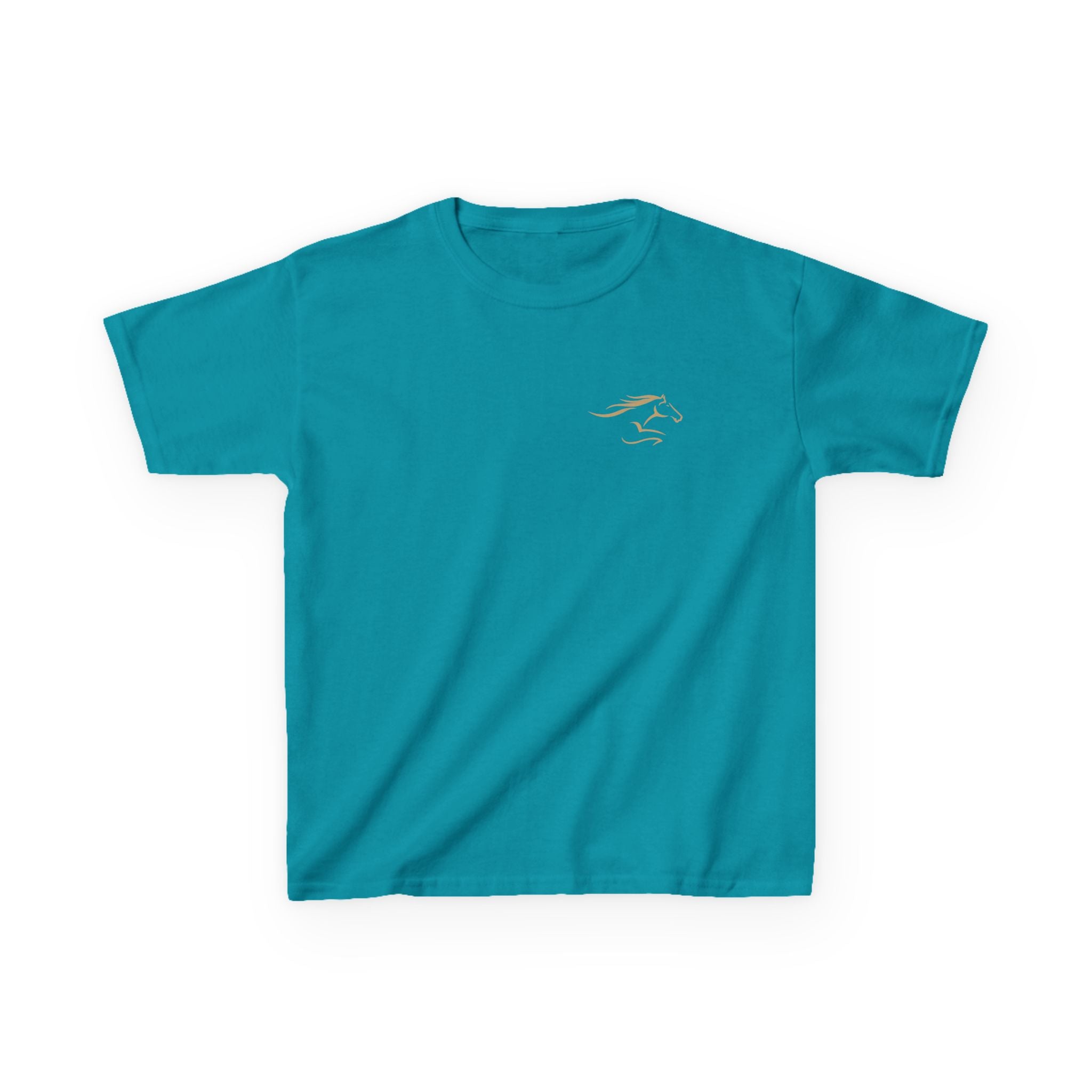 Ky Youth Short Sleeve T-Shirt Gold Imprint